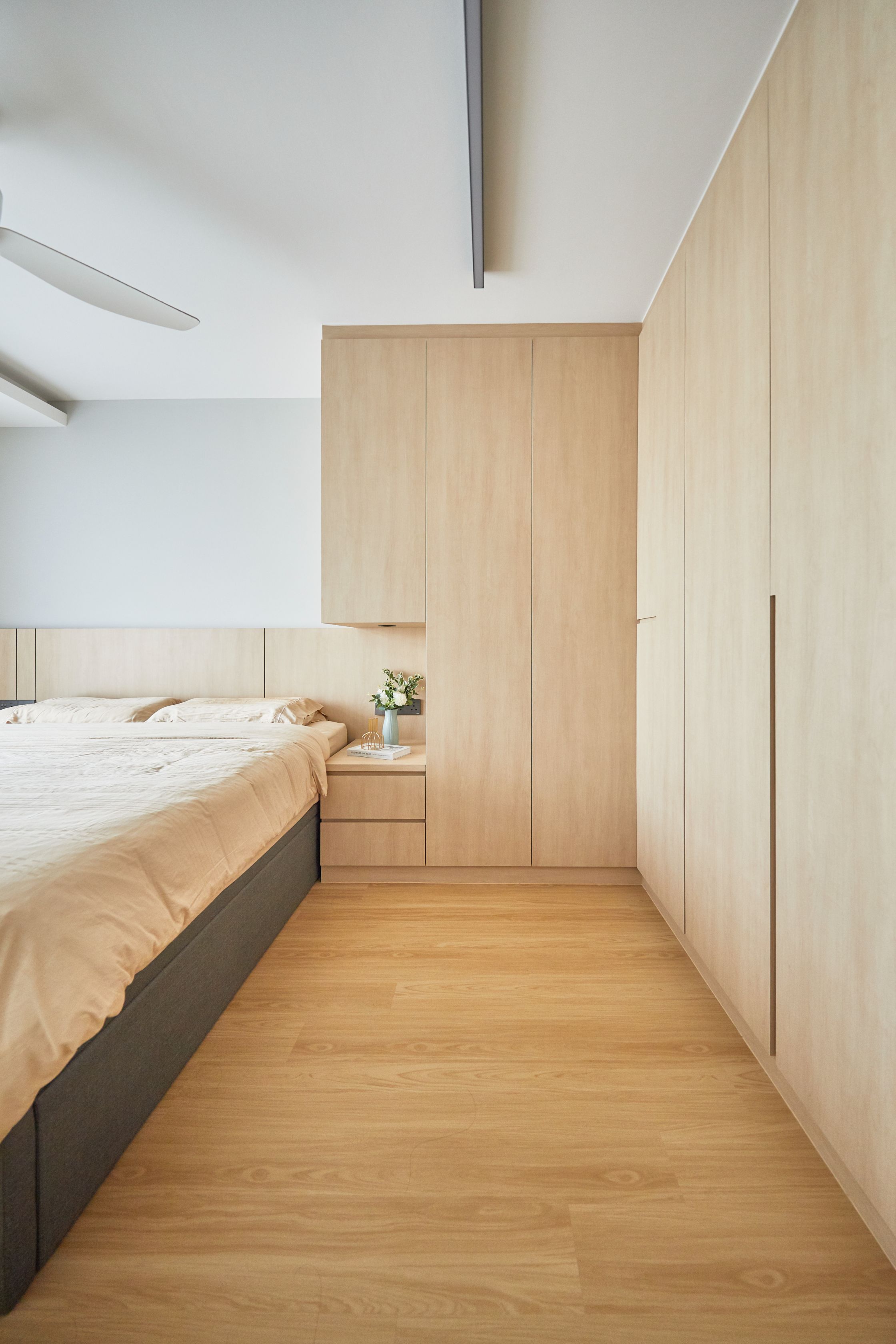 Scandinavian Design - Bedroom - HDB 4 Room - Design by Mu Design Studio