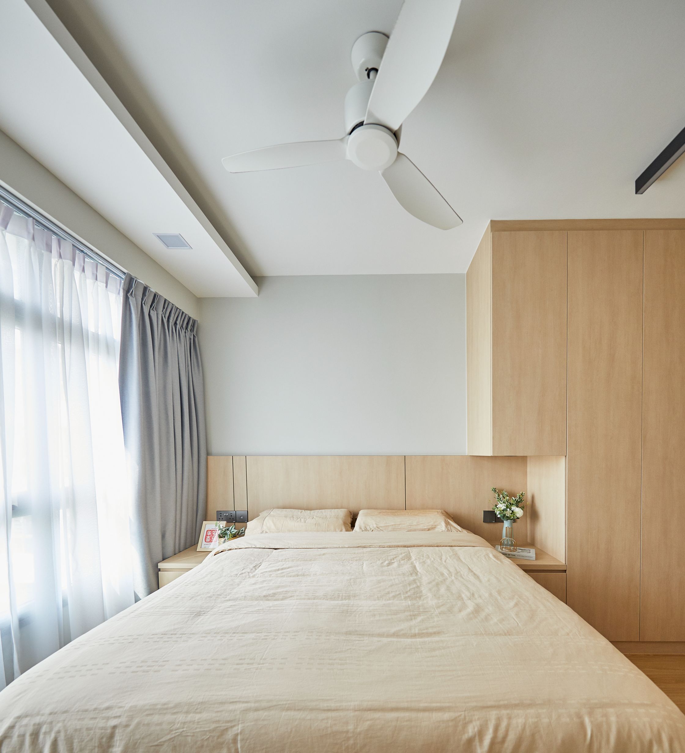 Scandinavian Design - Bedroom - HDB 4 Room - Design by Mu Design Studio