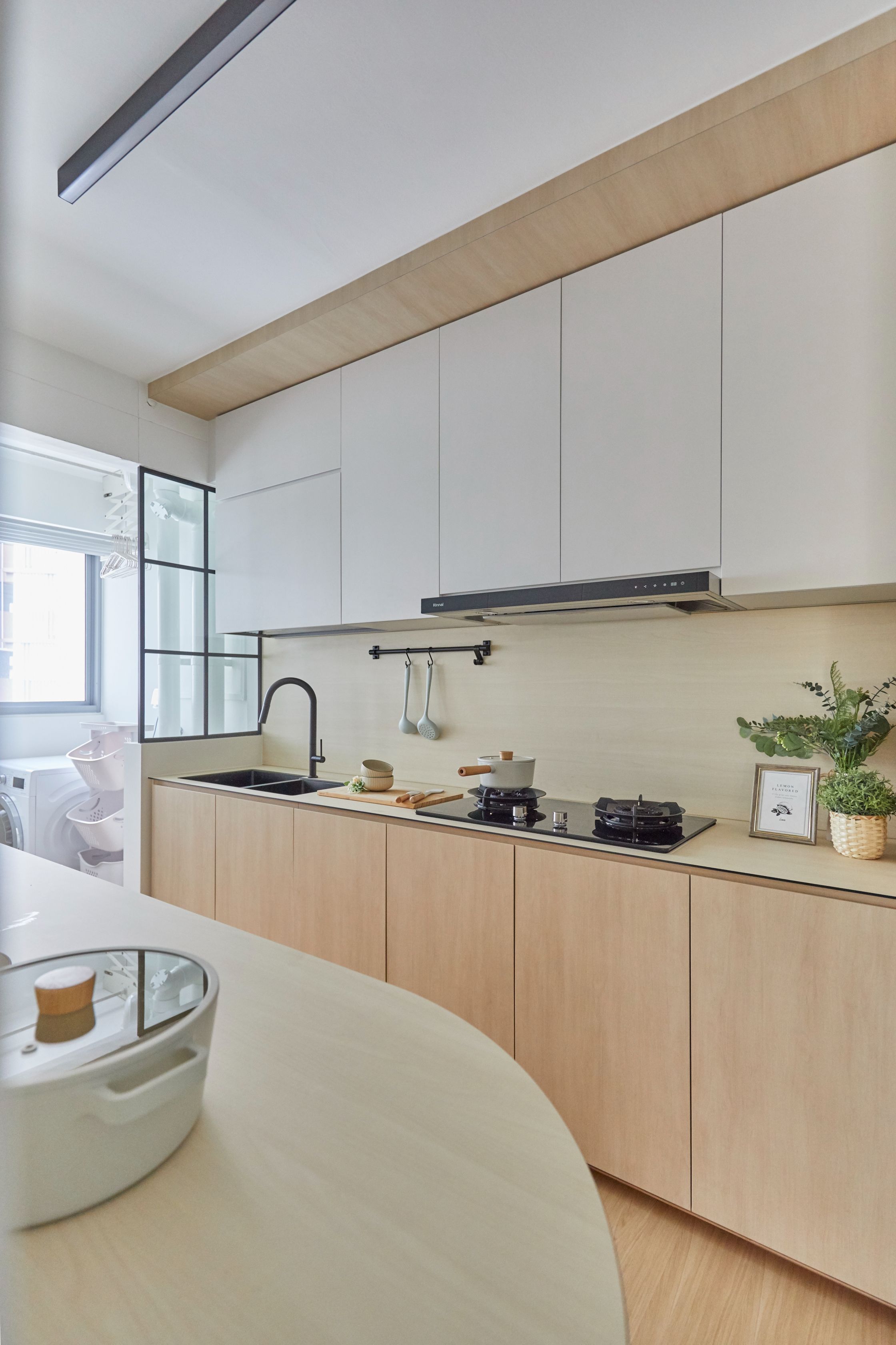 Scandinavian Design - Kitchen - HDB 4 Room - Design by Mu Design Studio