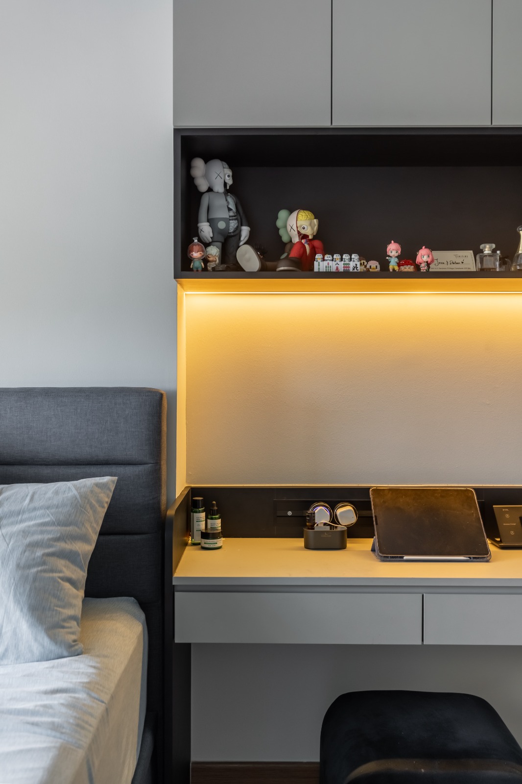 Contemporary Design - Bedroom - HDB 5 Room - Design by MYD - Pleasant Home Design