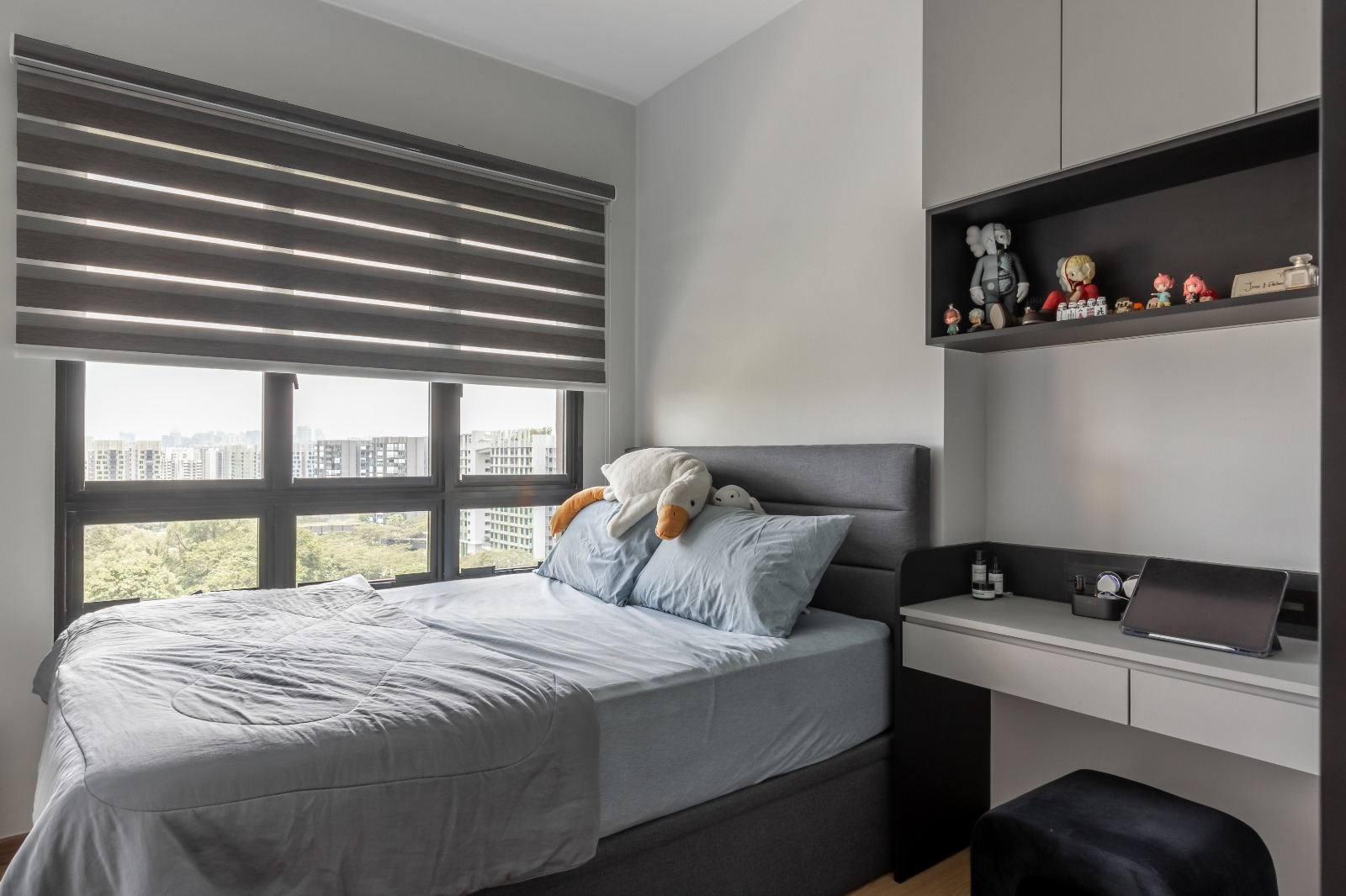 Contemporary Design - Bedroom - HDB 5 Room - Design by MYD - Pleasant Home Design