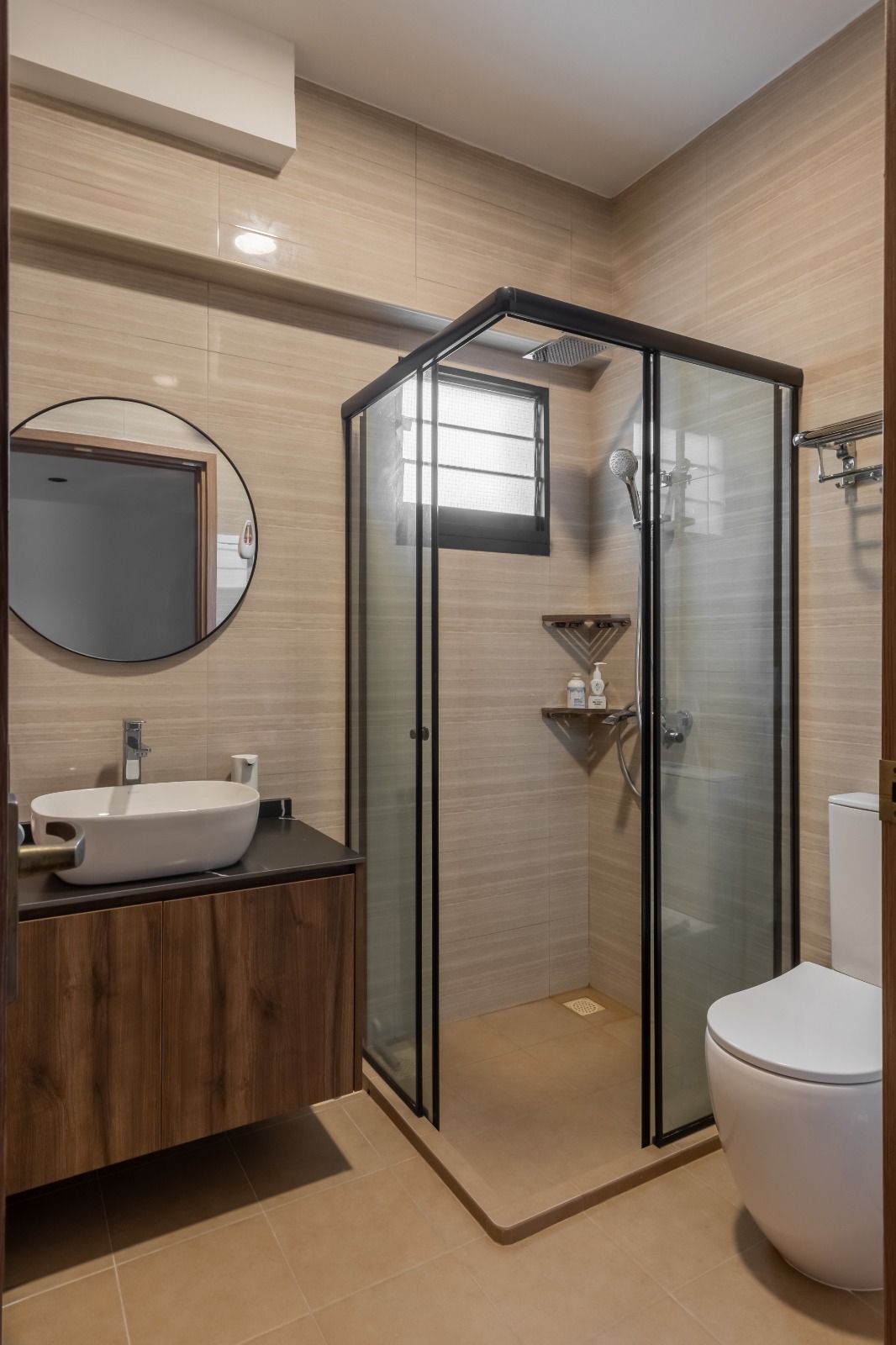 Contemporary Design - Bathroom - HDB 5 Room - Design by MYD - Pleasant Home Design