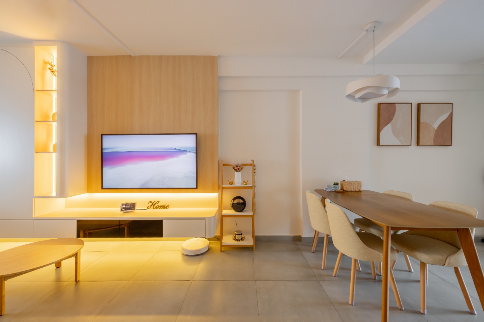 Scandinavian Design -  - HDB 4 Room - Design by MYD - Pleasant Home Design