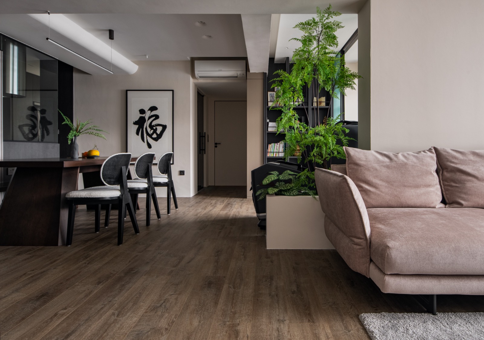 Contemporary Design - Living Room - HDB 4 Room - Design by MYD - Pleasant Home Design