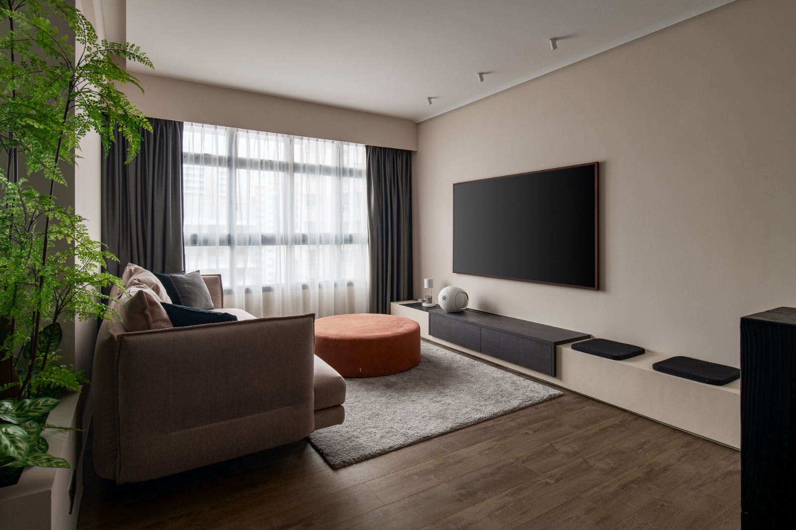 Contemporary Design - Living Room - HDB 4 Room - Design by MYD - Pleasant Home Design