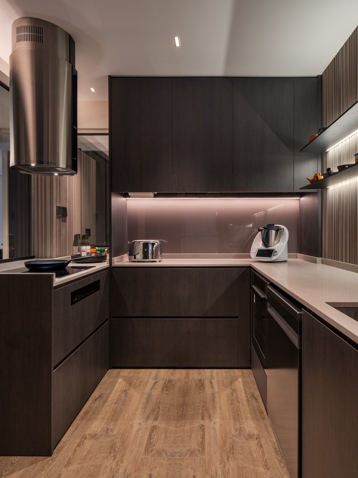 Contemporary Design - Kitchen - HDB 4 Room - Design by MYD - Pleasant Home Design