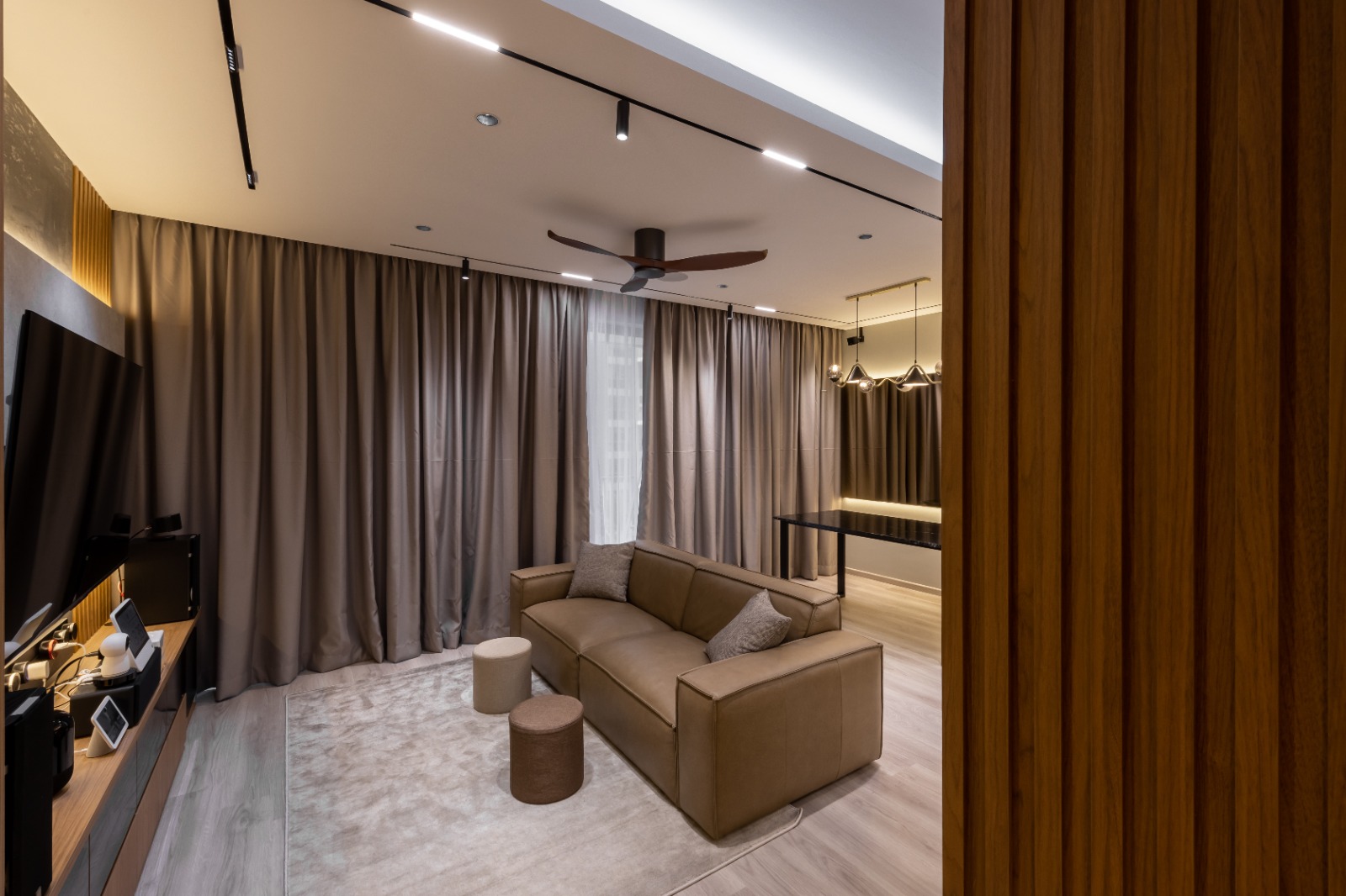 Contemporary Design - Living Room - Condominium - Design by MYD - Pleasant Home Design