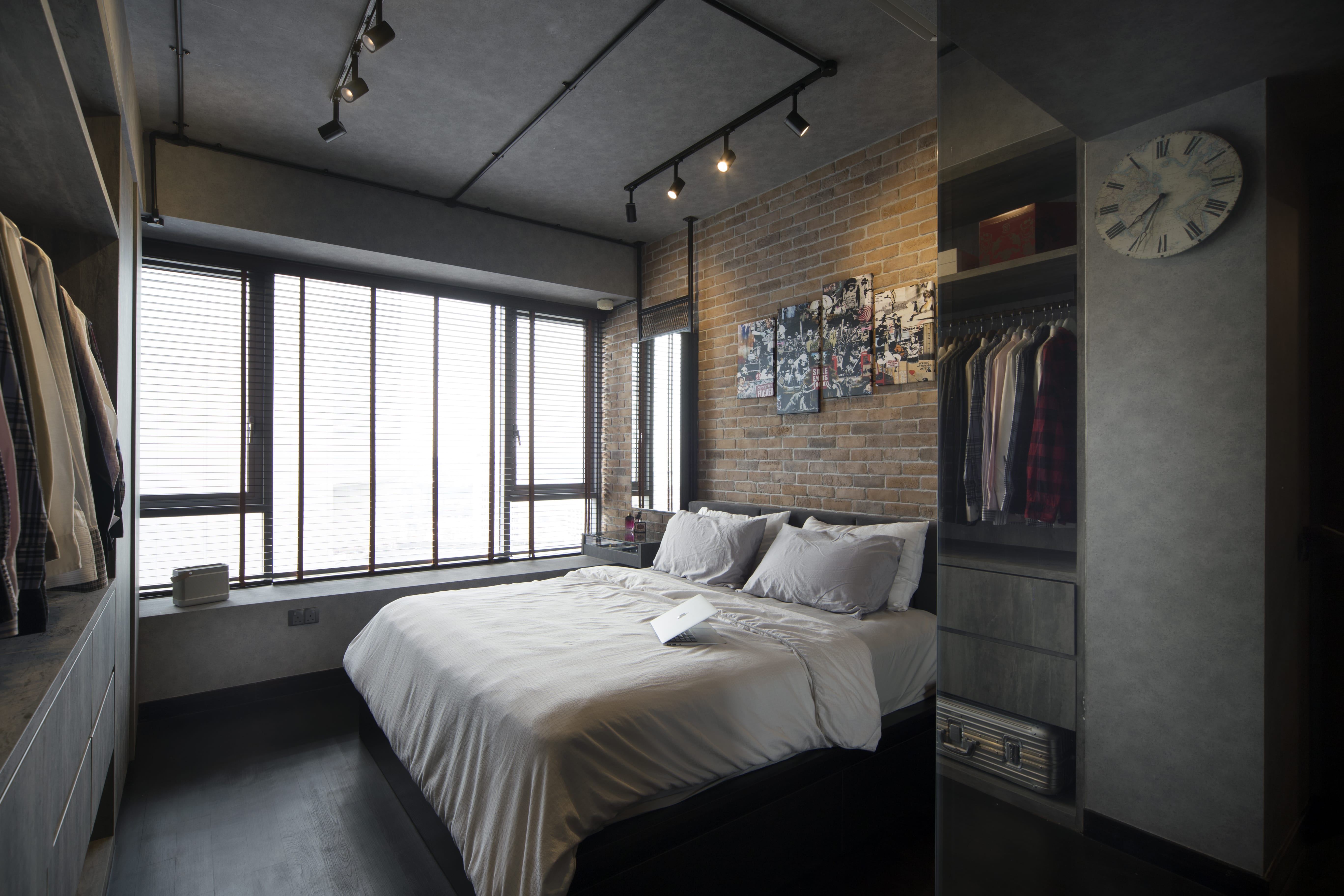 Industrial, Rustic Design - Bedroom - Condominium - Design by Neu Konceptz Pte Ltd