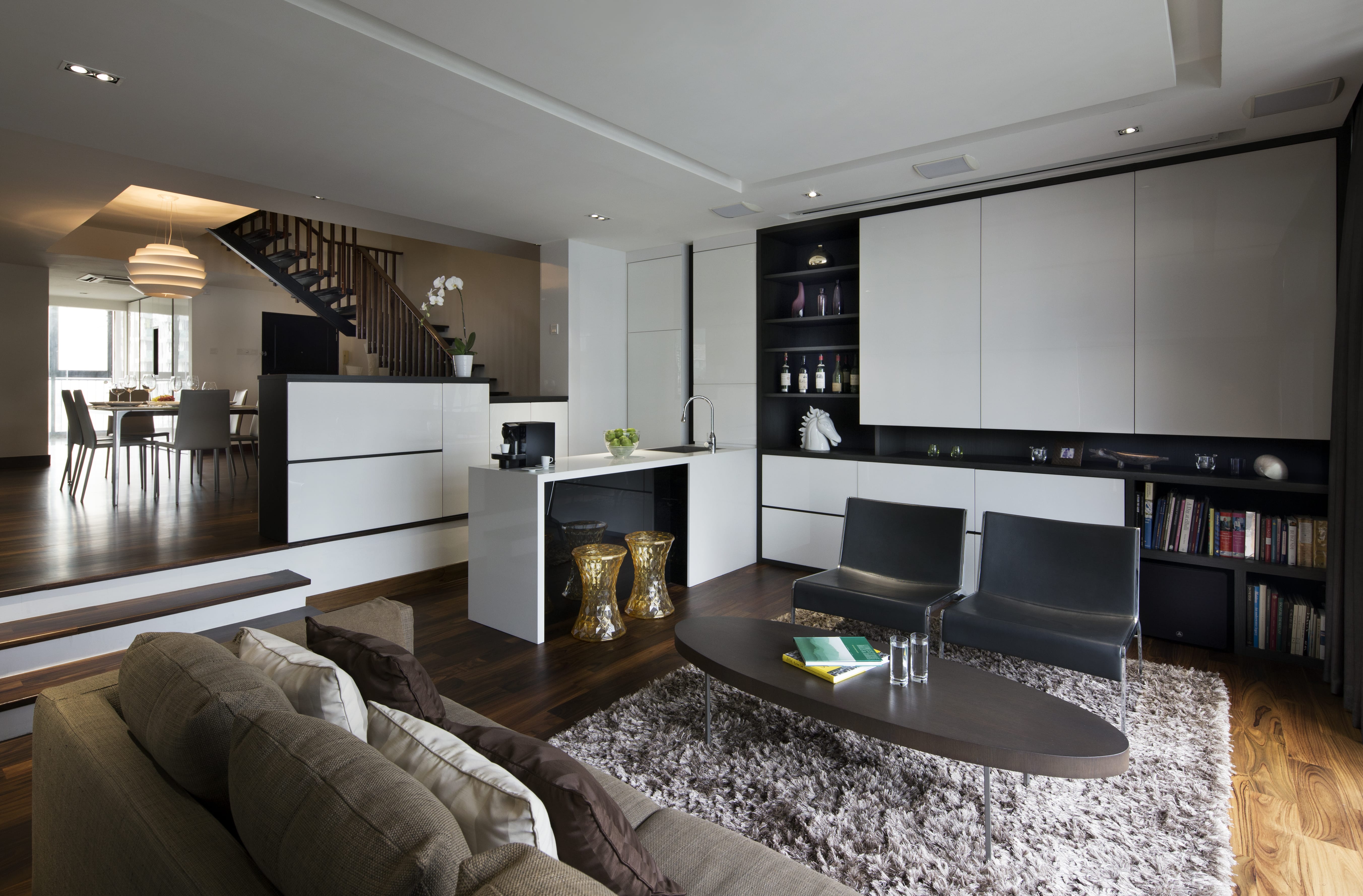 Contemporary, Modern Design - Living Room - Condominium - Design by Neu Konceptz Pte Ltd