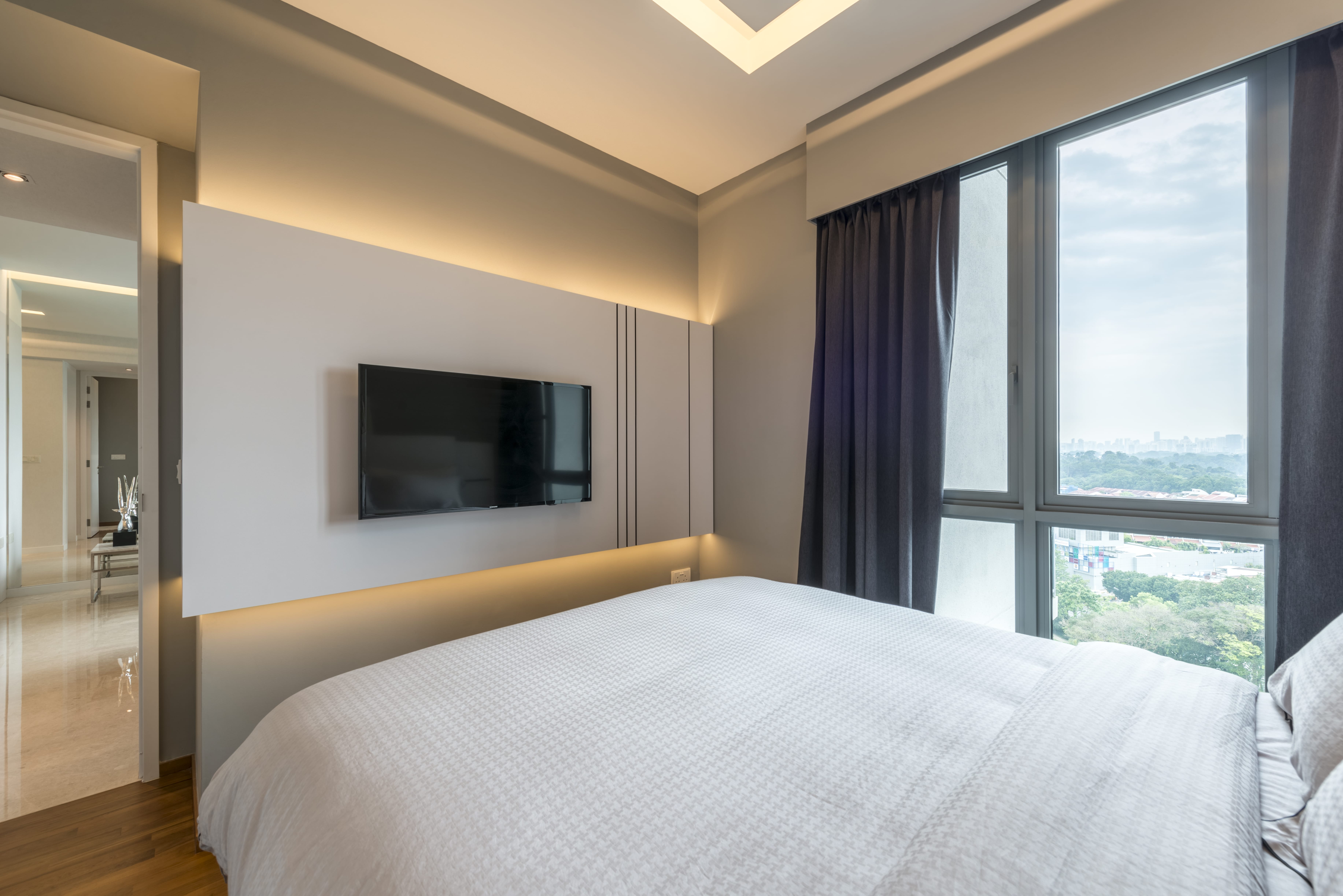 Contemporary, Minimalist, Modern Design - Bedroom - Condominium - Design by Neu Konceptz Pte Ltd