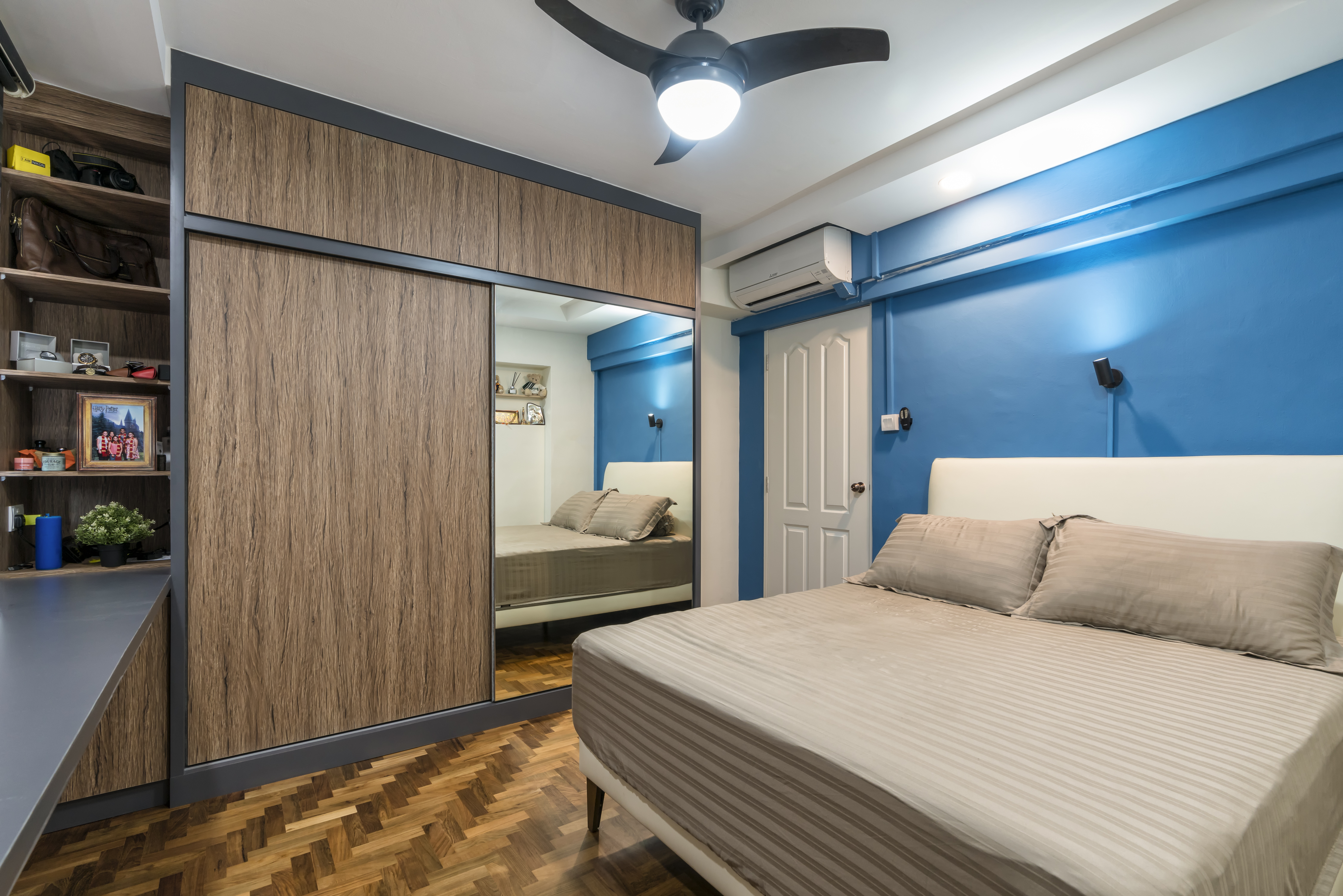 Modern, Scandinavian Design - Bedroom - HDB Executive Apartment - Design by New Interior Design 
