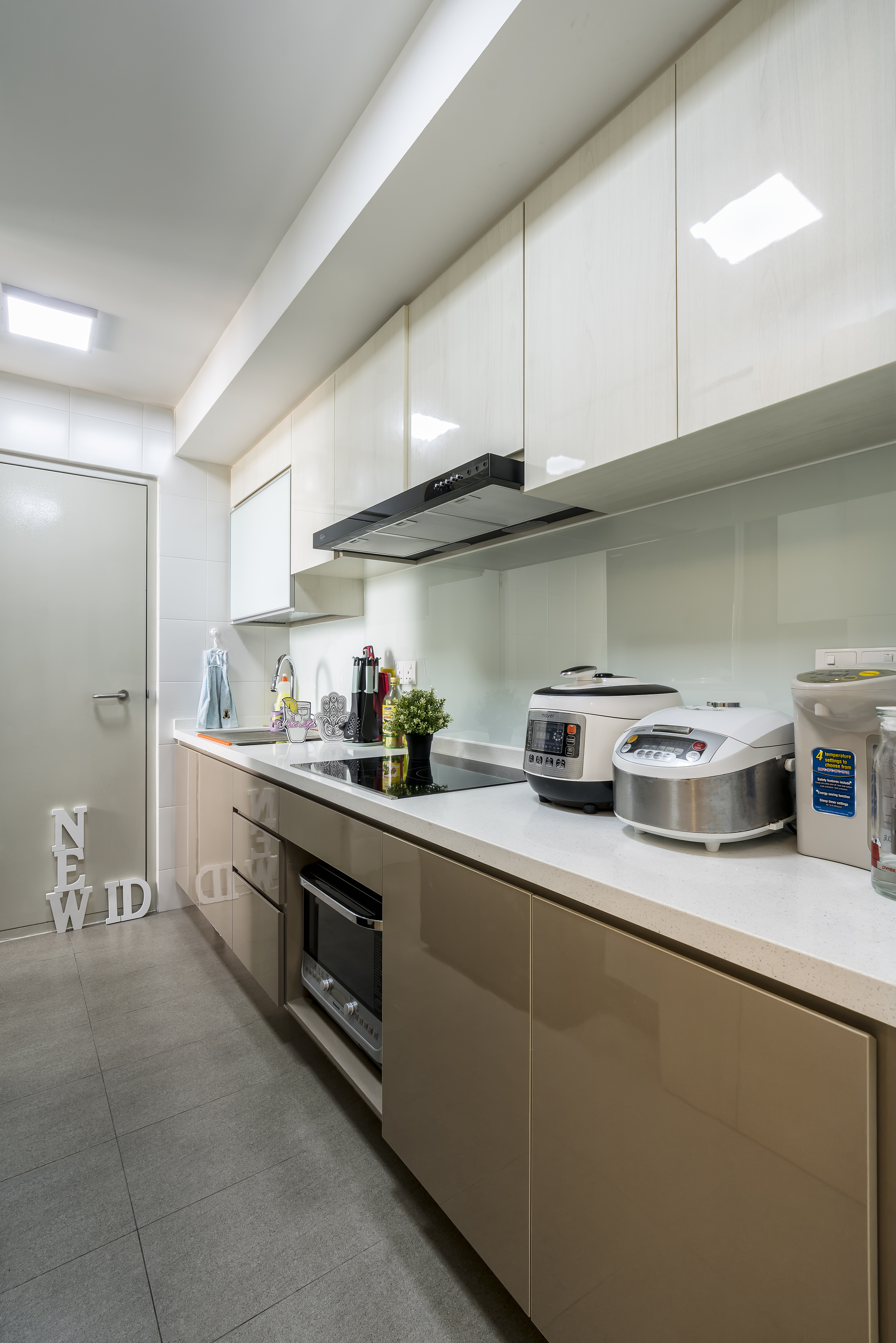 Modern Design - Kitchen - HDB 4 Room - Design by New Interior Design 