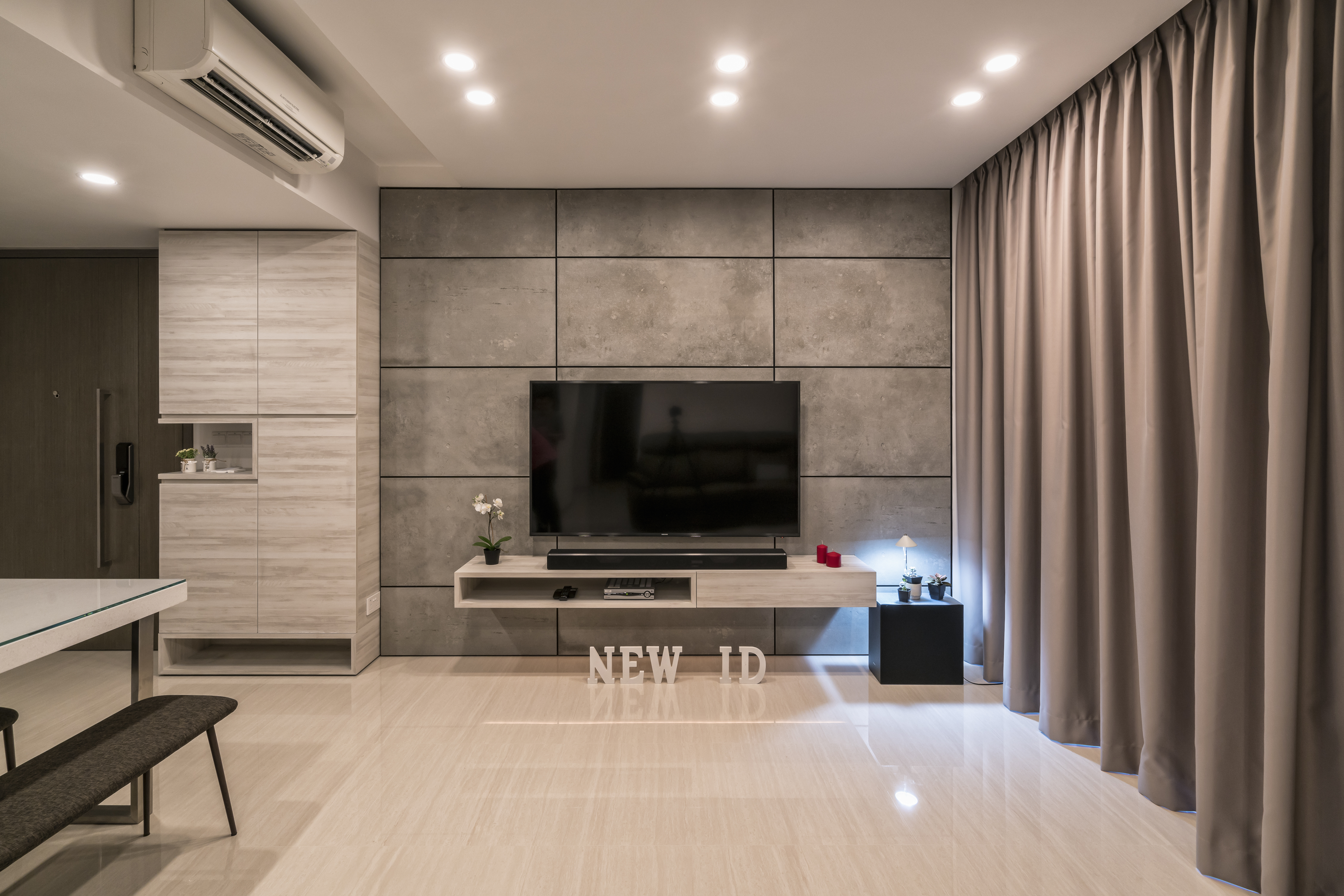 Modern Design - Living Room - Condominium - Design by New Interior Design 