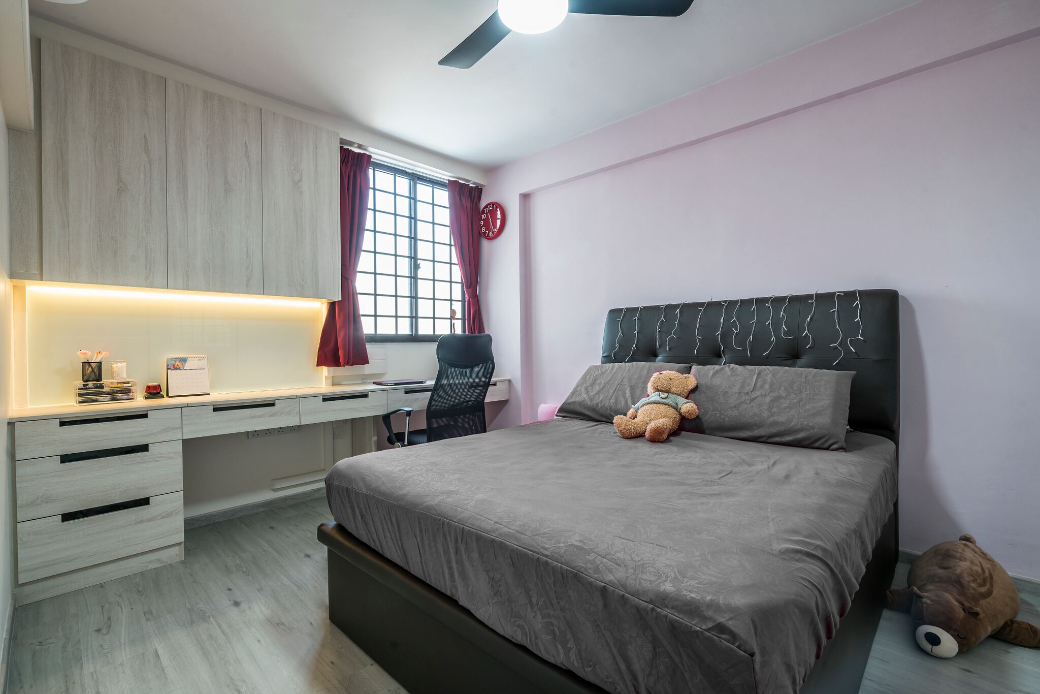 Contemporary, Modern Design - Bedroom - HDB 3 Room - Design by New Interior Design 