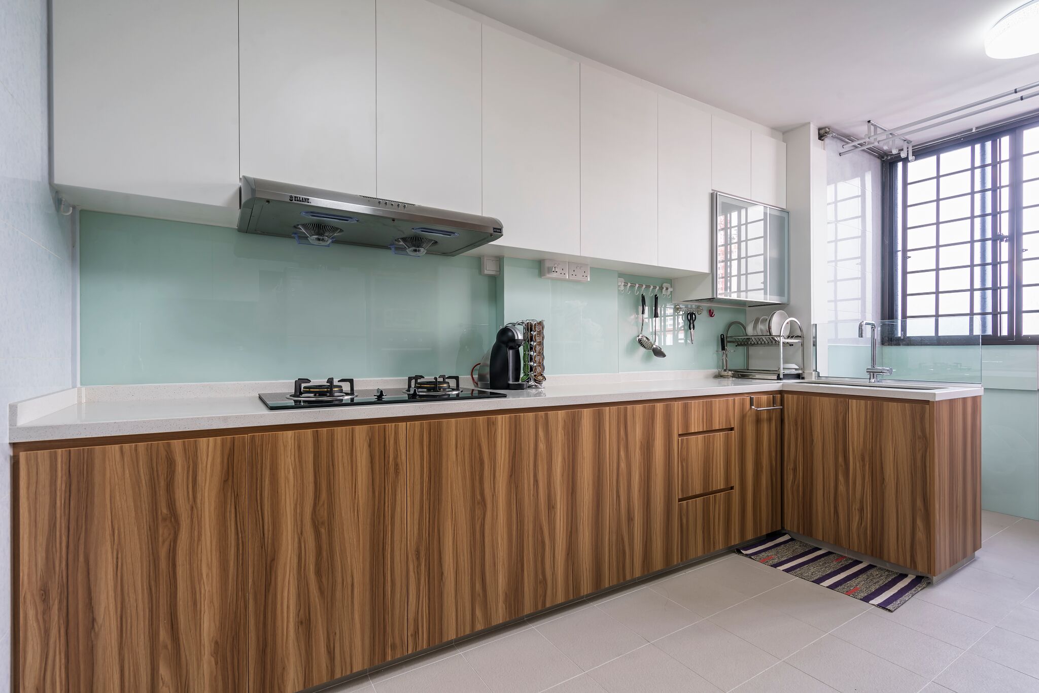 Contemporary, Modern Design - Kitchen - HDB 3 Room - Design by New Interior Design 