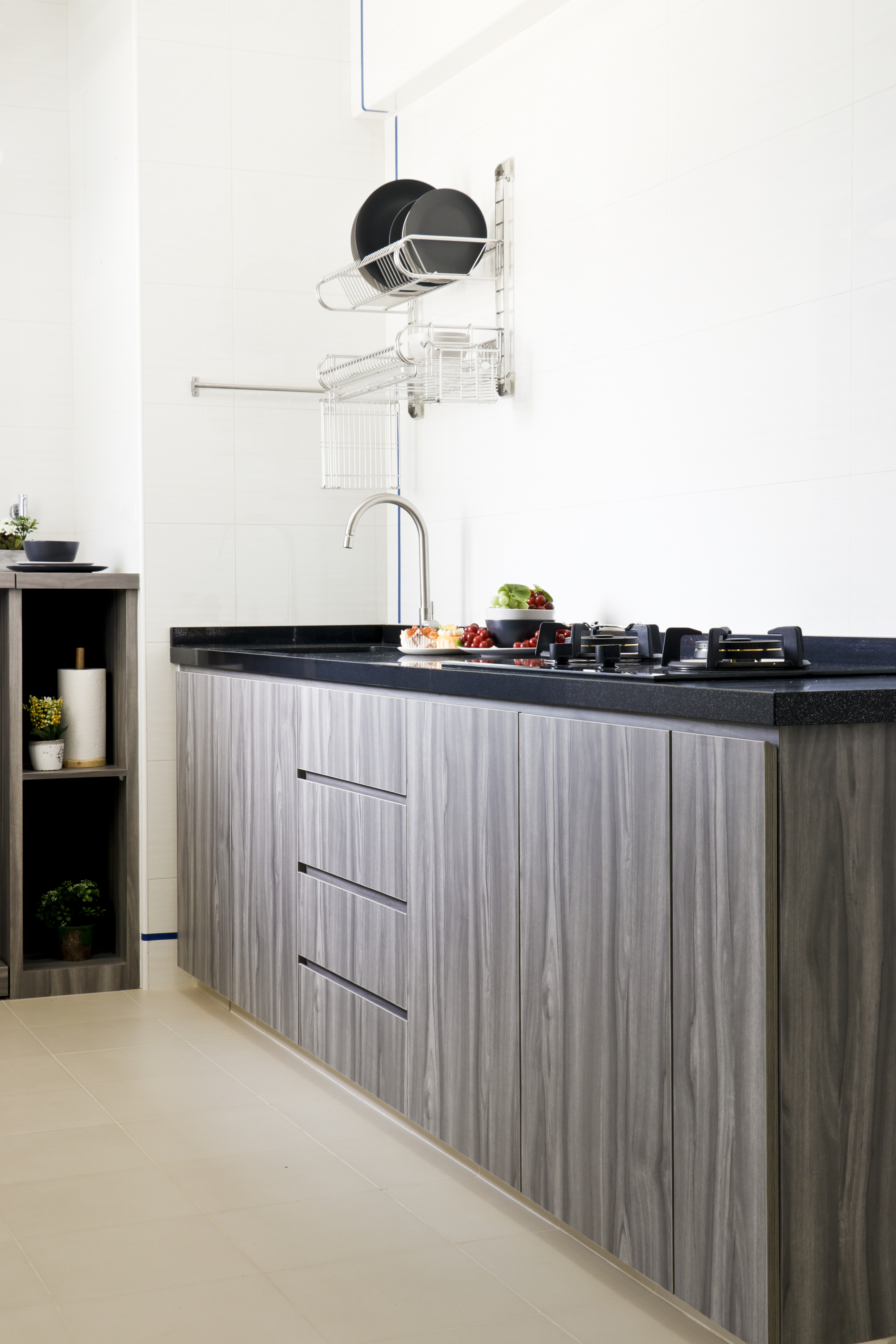 Contemporary, Modern Design - Kitchen - HDB Studio Apartment - Design by New Interior Design 