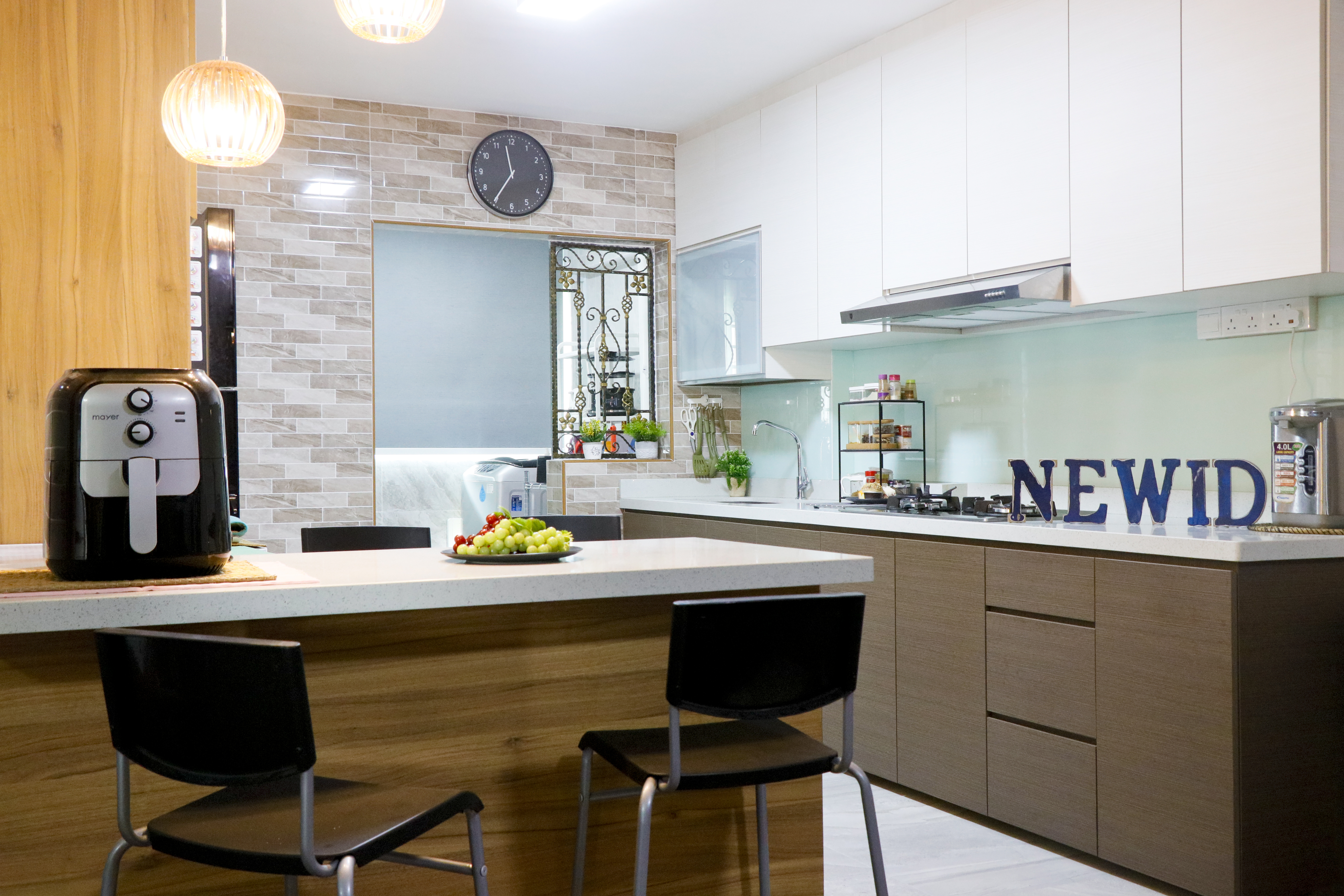 Modern Design - Kitchen - HDB 4 Room - Design by New Interior Design 