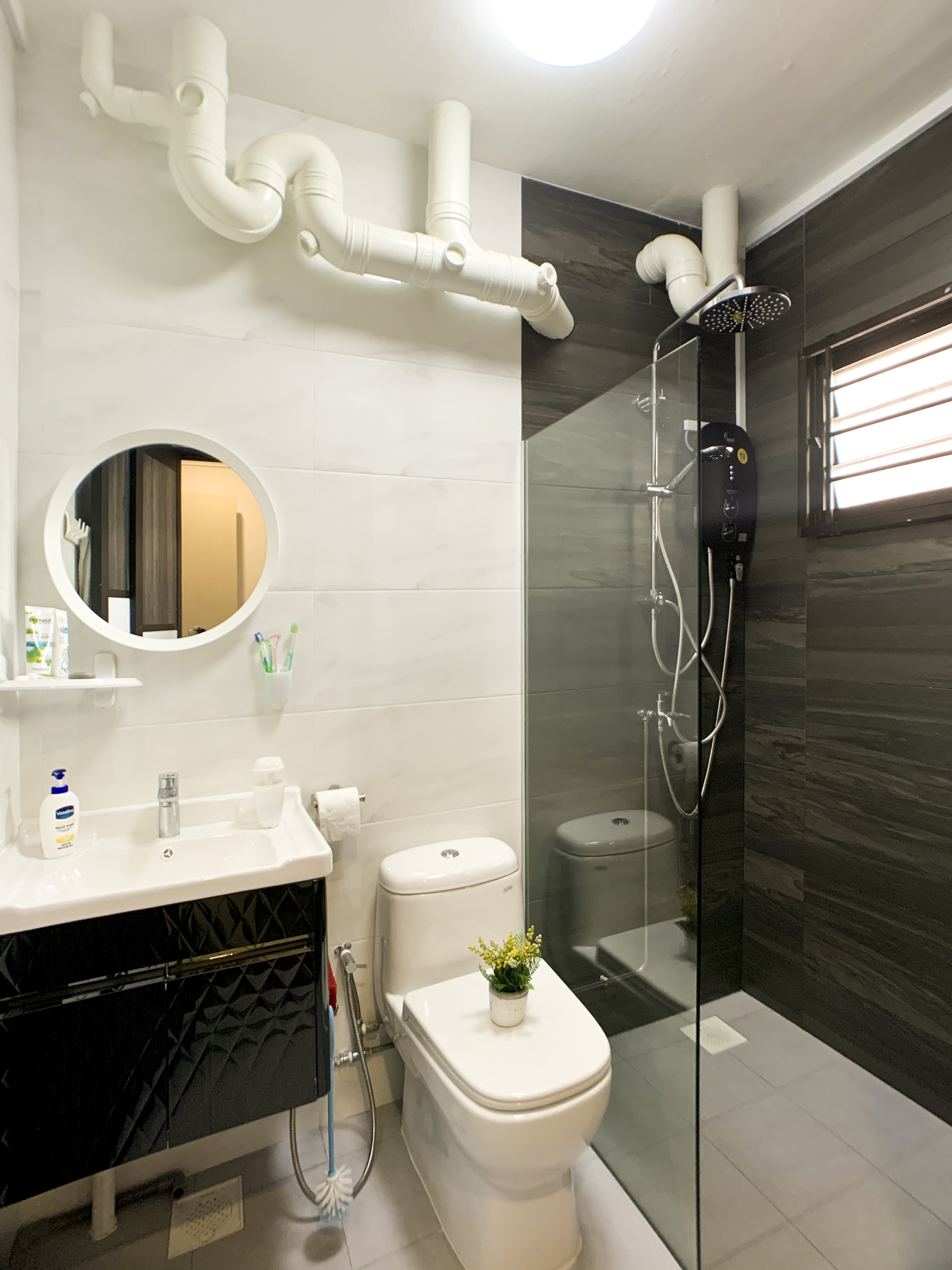 Minimalist Design - Bathroom - HDB 4 Room - Design by New Interior Design 