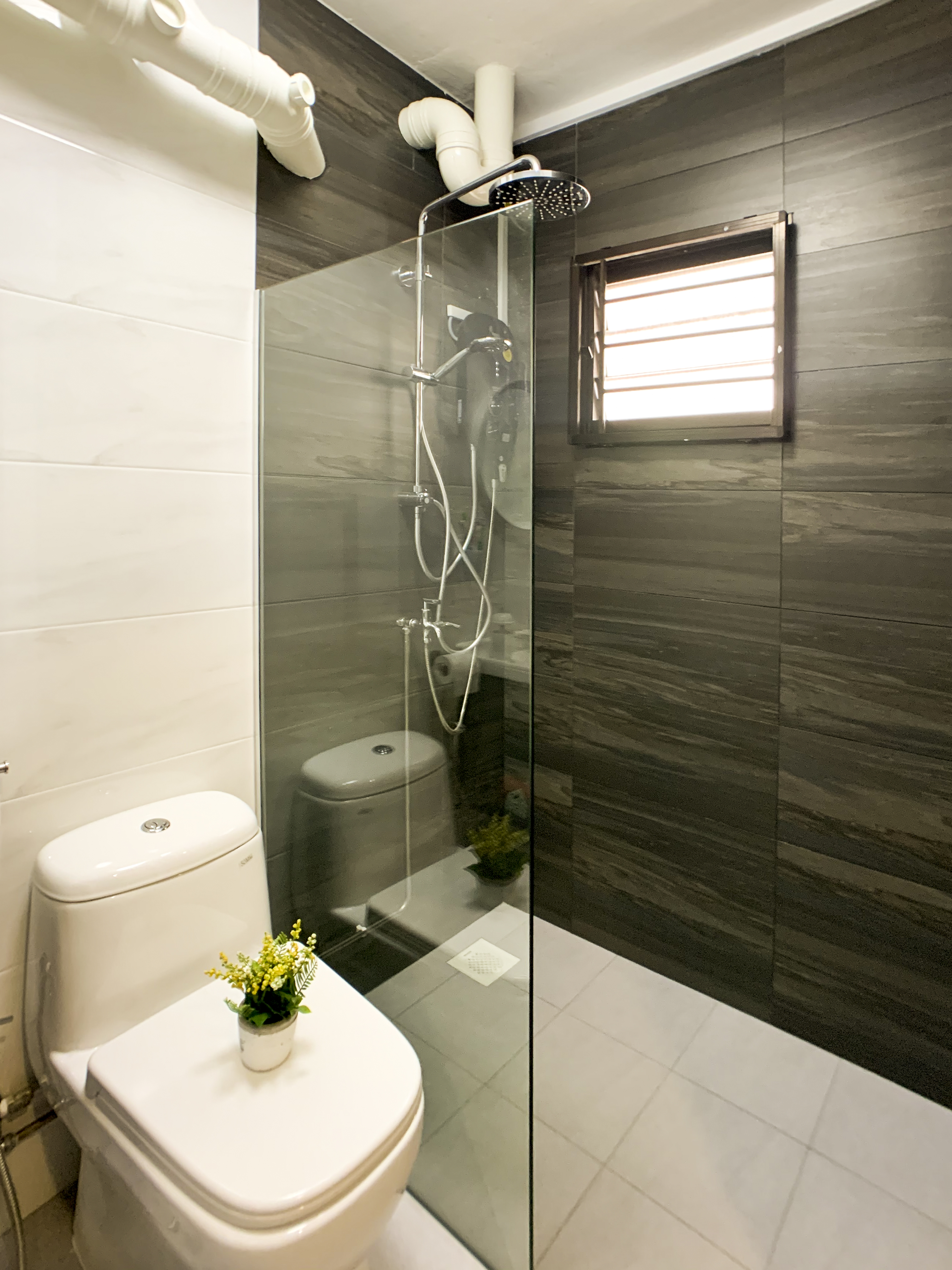 Minimalist Design - Bathroom - HDB 4 Room - Design by New Interior Design 