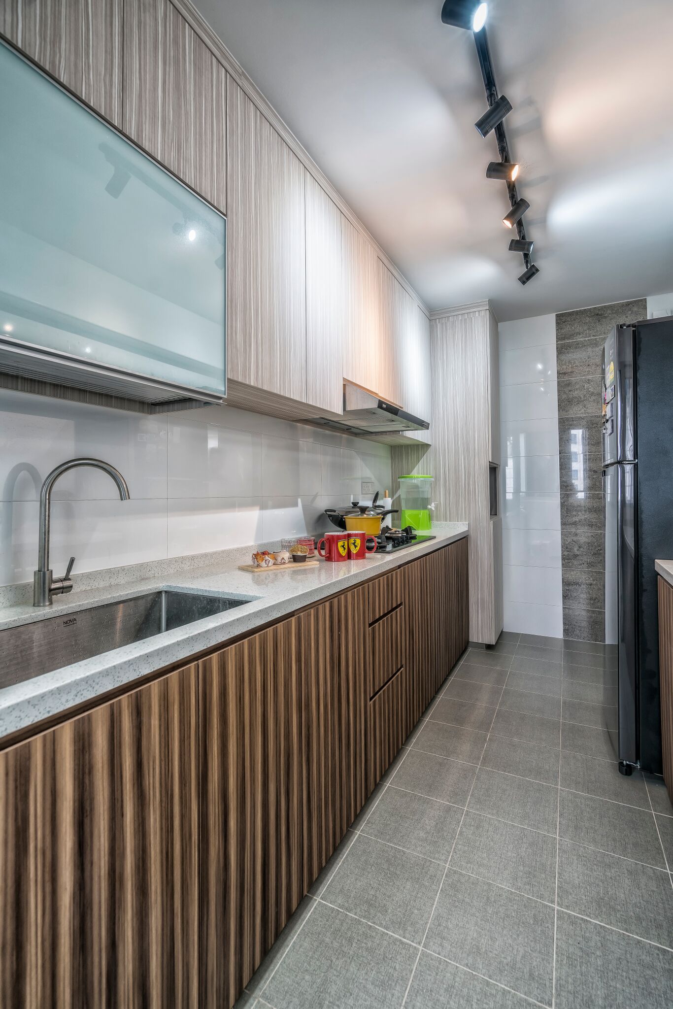 Modern Design - Kitchen - HDB 4 Room - Design by New Interior Design 