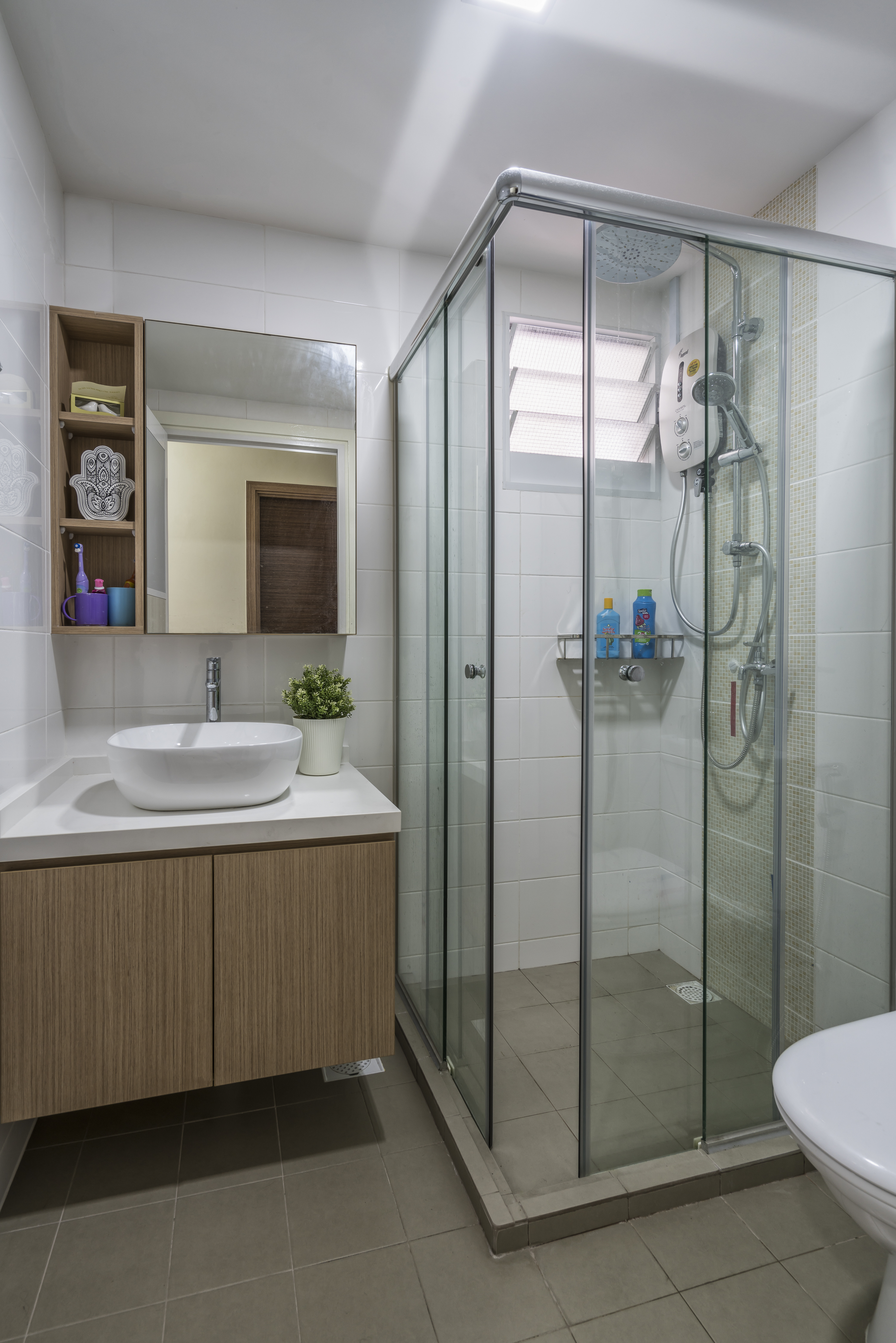 Modern Design - Bathroom - HDB 4 Room - Design by New Interior Design 