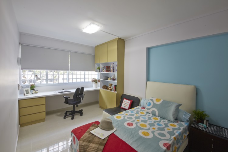 Contemporary, Modern Design - Bedroom - HDB 4 Room - Design by New Interior Design 