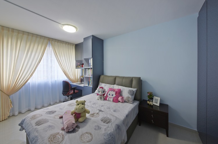 Contemporary, Modern Design - Bedroom - HDB 4 Room - Design by New Interior Design 