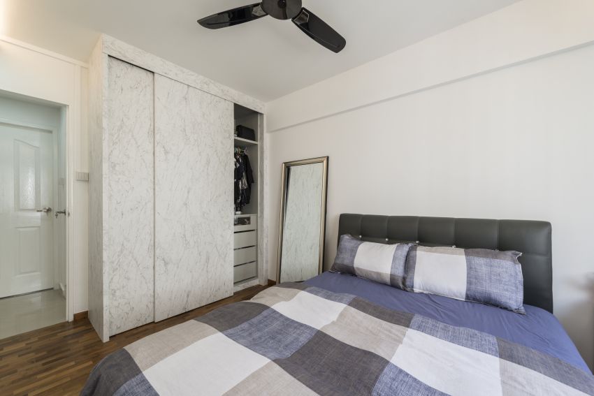 Contemporary, Modern Design - Bedroom - HDB 4 Room - Design by New Interior Design 