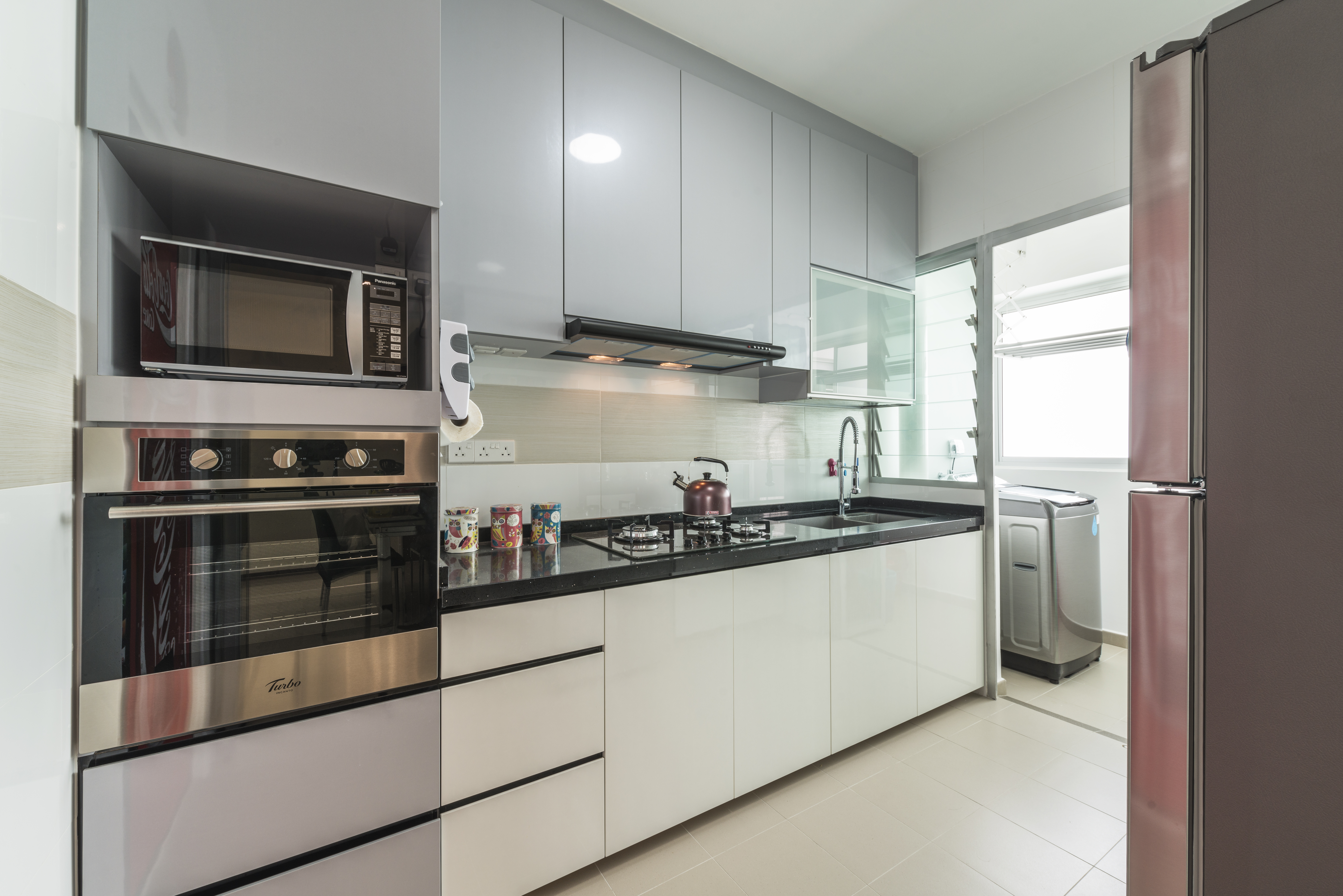 Modern Design - Kitchen - HDB 4 Room - Design by New Interior Design 