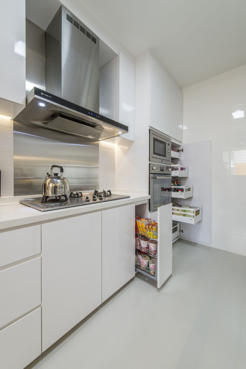 Modern Design - Kitchen - HDB 5 Room - Design by New Interior Design 