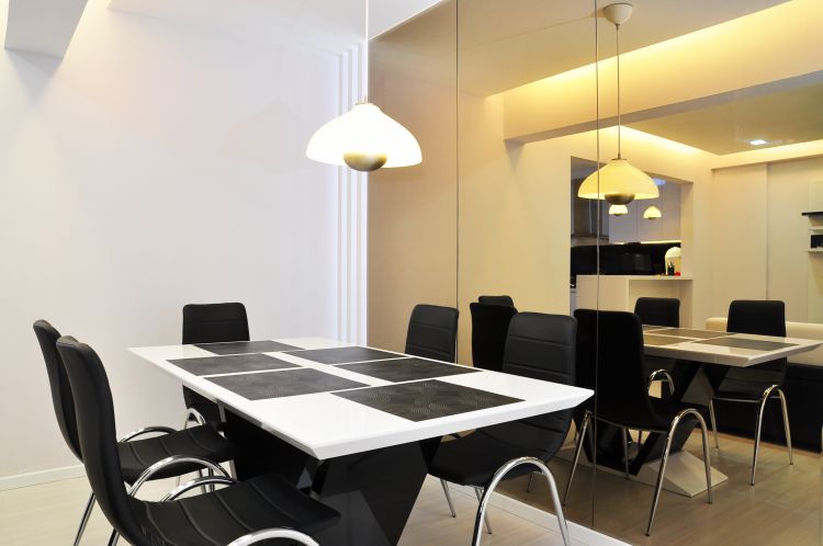 Minimalist, Modern, Scandinavian Design - Dining Room - HDB 5 Room - Design by New Interior Design 