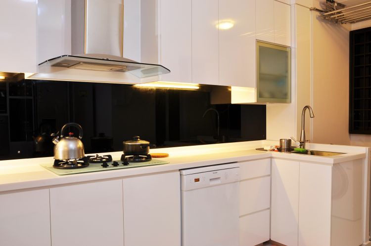 Minimalist, Modern, Scandinavian Design - Kitchen - HDB 5 Room - Design by New Interior Design 