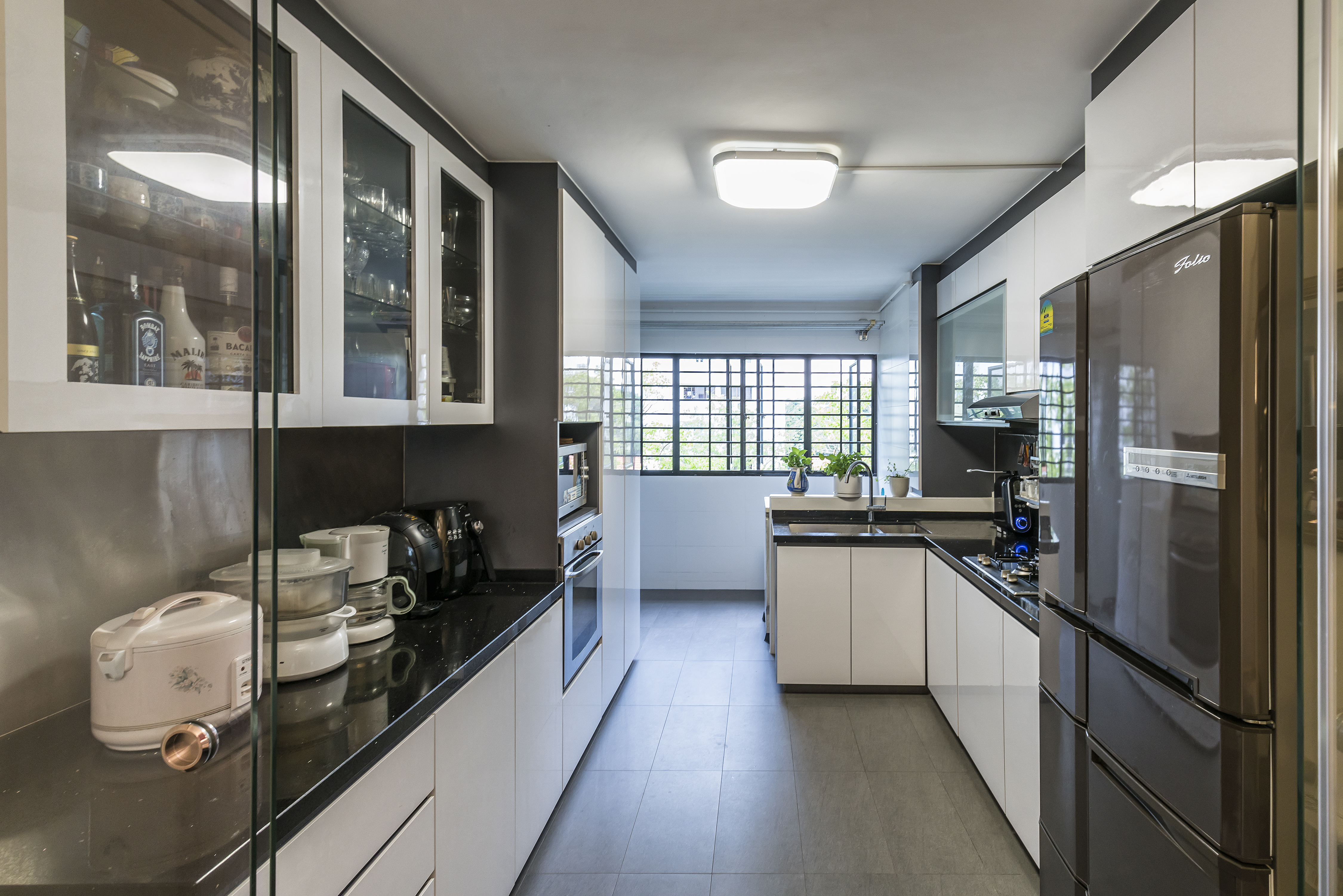 Contemporary Design - Kitchen - HDB 4 Room - Design by New Interior Design 