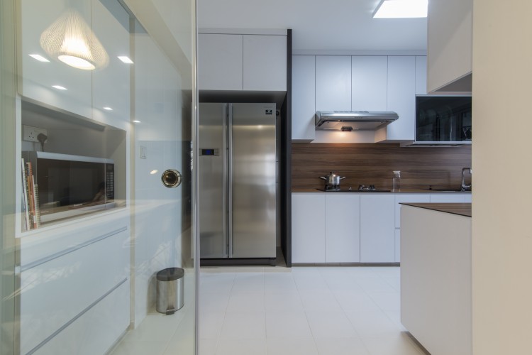Contemporary, Minimalist Design - Kitchen - HDB 5 Room - Design by Newedge design