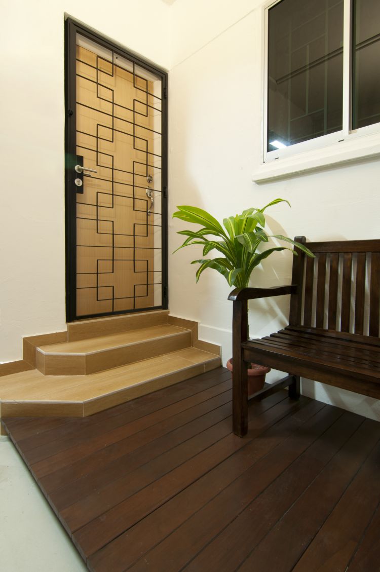Modern, Tropical Design - Garden - HDB 3 Room - Design by Newedge design