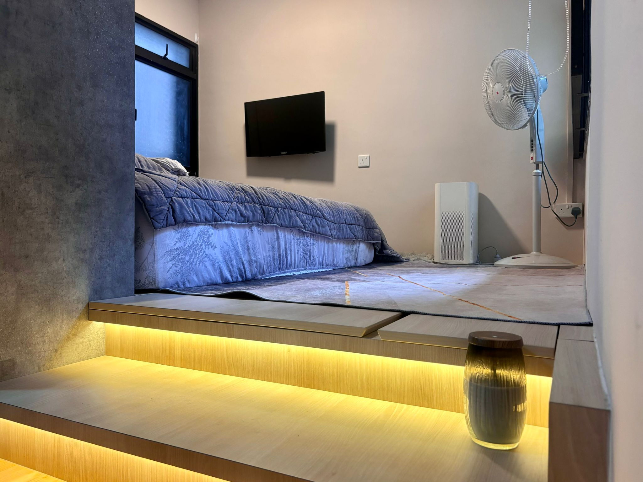 Contemporary Design - Bedroom - HDB 5 Room - Design by Niche Koncept