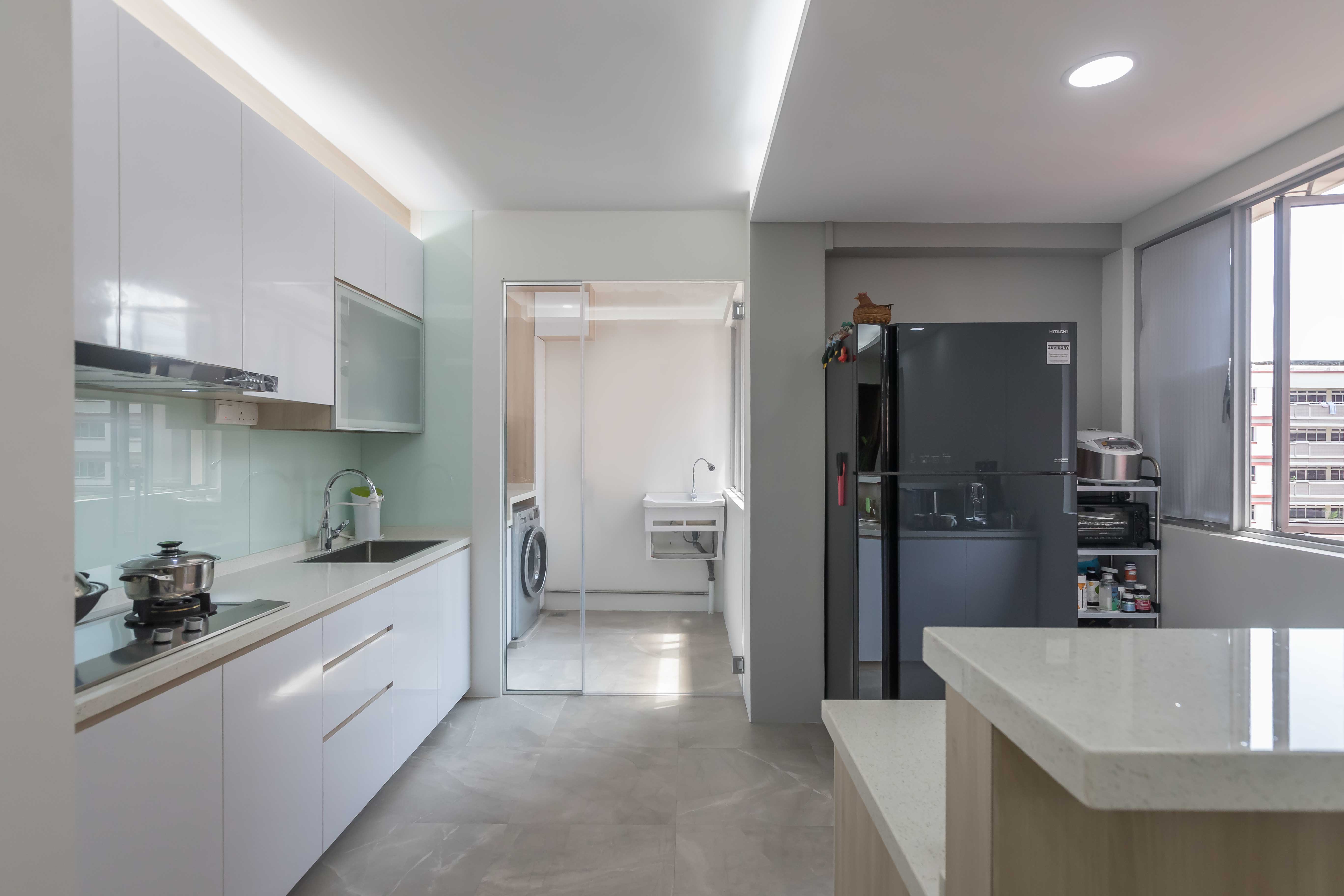 Modern Design - Kitchen - HDB 5 Room - Design by NID Design Group