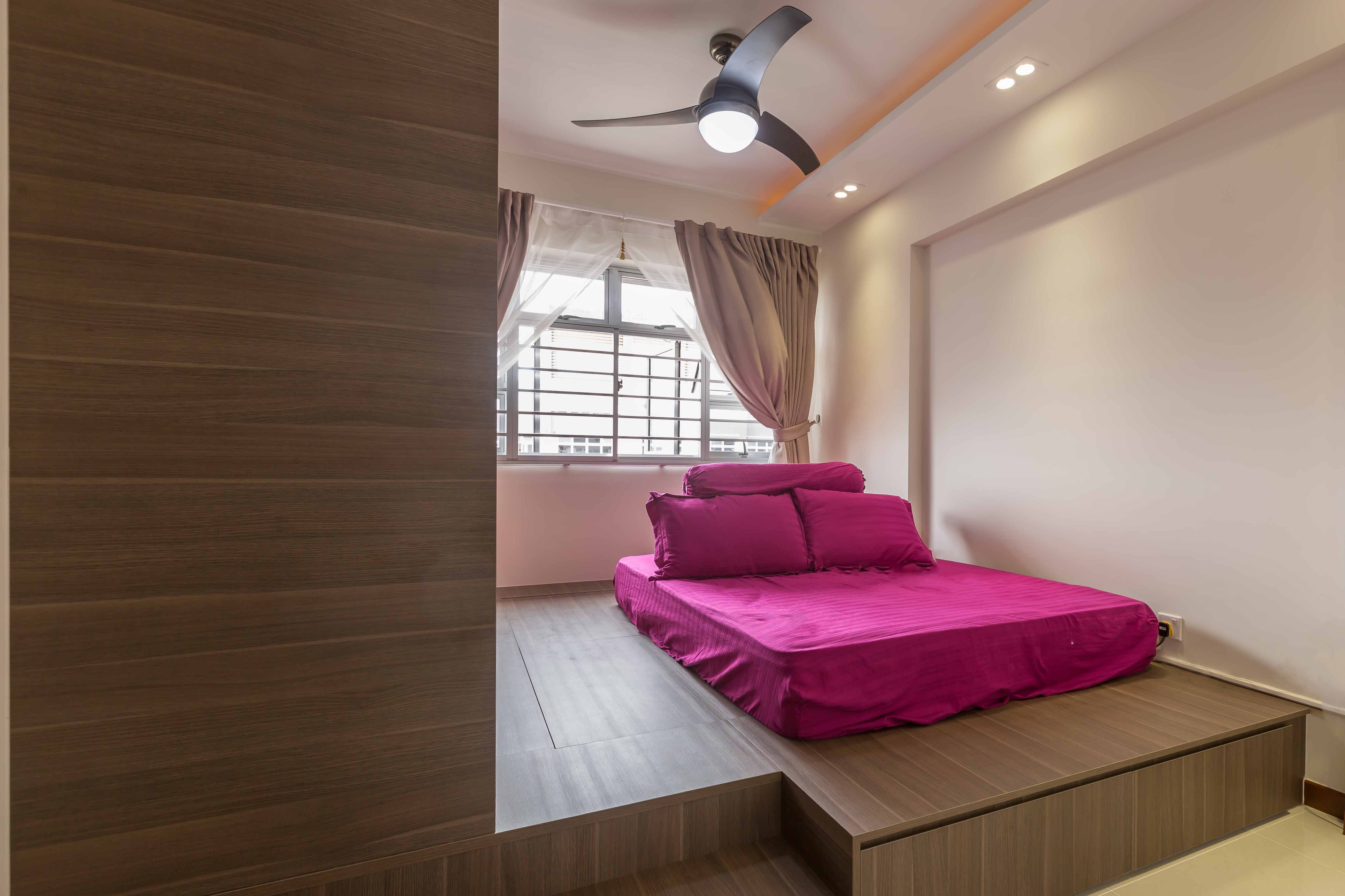 Modern Design - Bedroom - HDB 4 Room - Design by NID Design Group