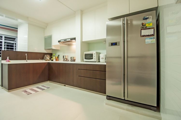 Resort, Tropical Design - Kitchen - HDB 5 Room - Design by NID Design Group