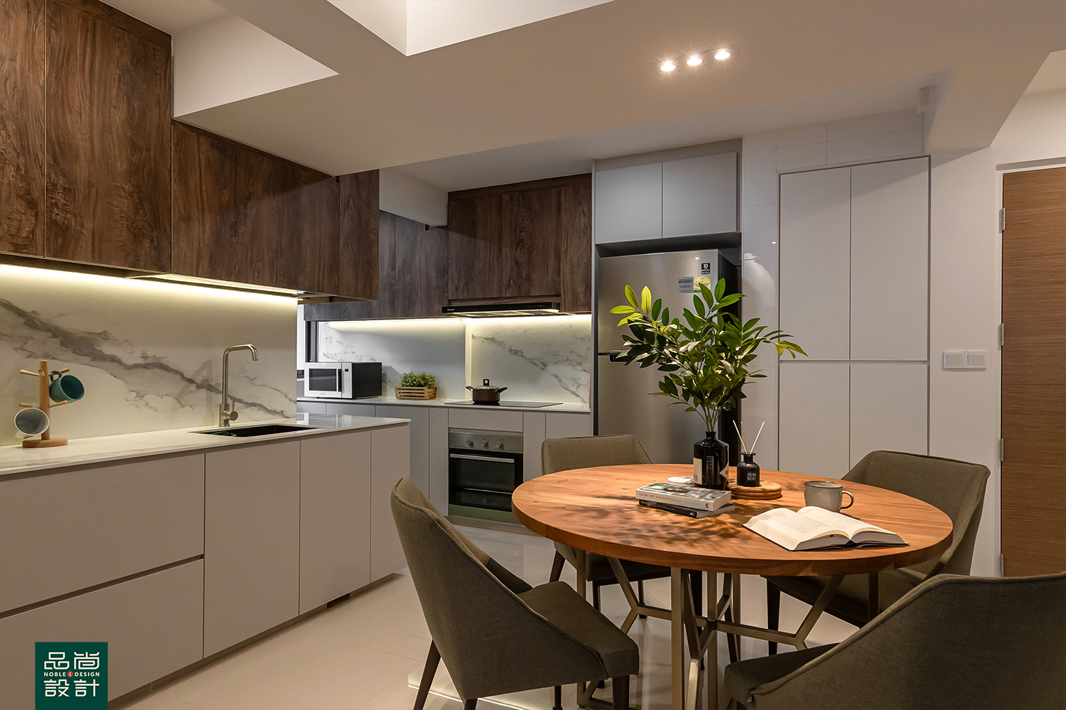 Modern Design - Dining Room - HDB 4 Room - Design by Noble Interior Design Pte Ltd