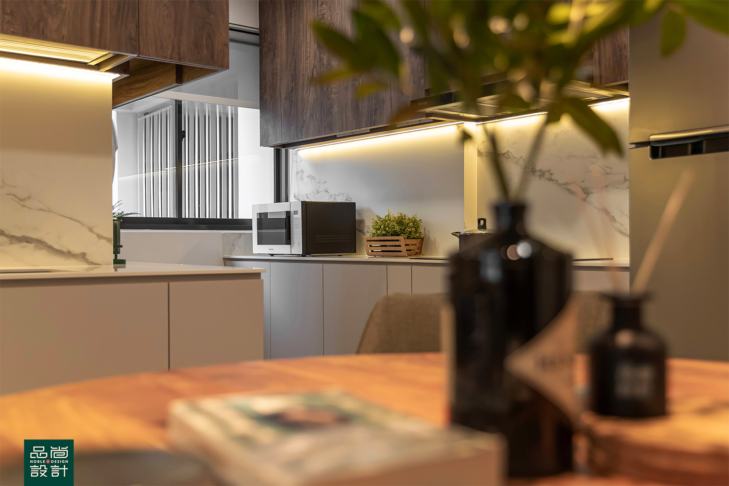 Modern Design - Kitchen - HDB 4 Room - Design by Noble Interior Design Pte Ltd