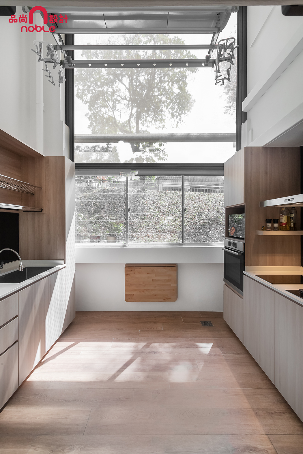Contemporary, Modern Design - Kitchen - HDB Executive Apartment - Design by Noble Interior Design Pte Ltd