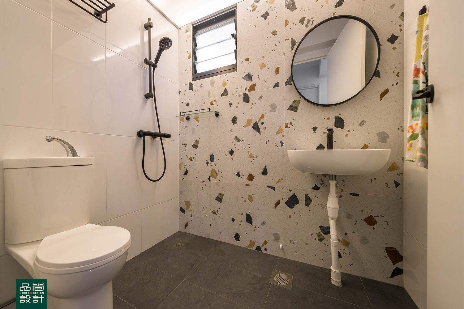 Modern Design - Bathroom - HDB 4 Room - Design by Noble Interior Design Pte Ltd
