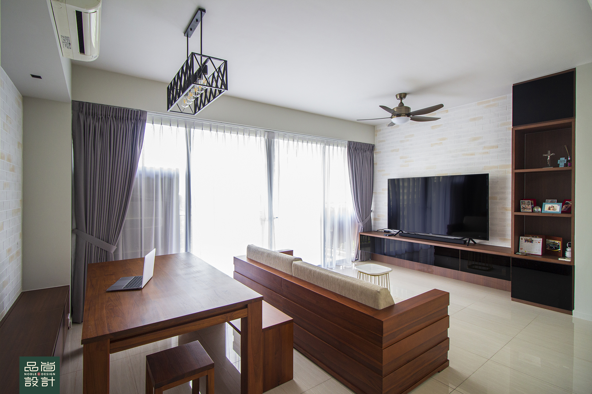 Scandinavian Design - Living Room - Condominium - Design by Noble Interior Design Pte Ltd