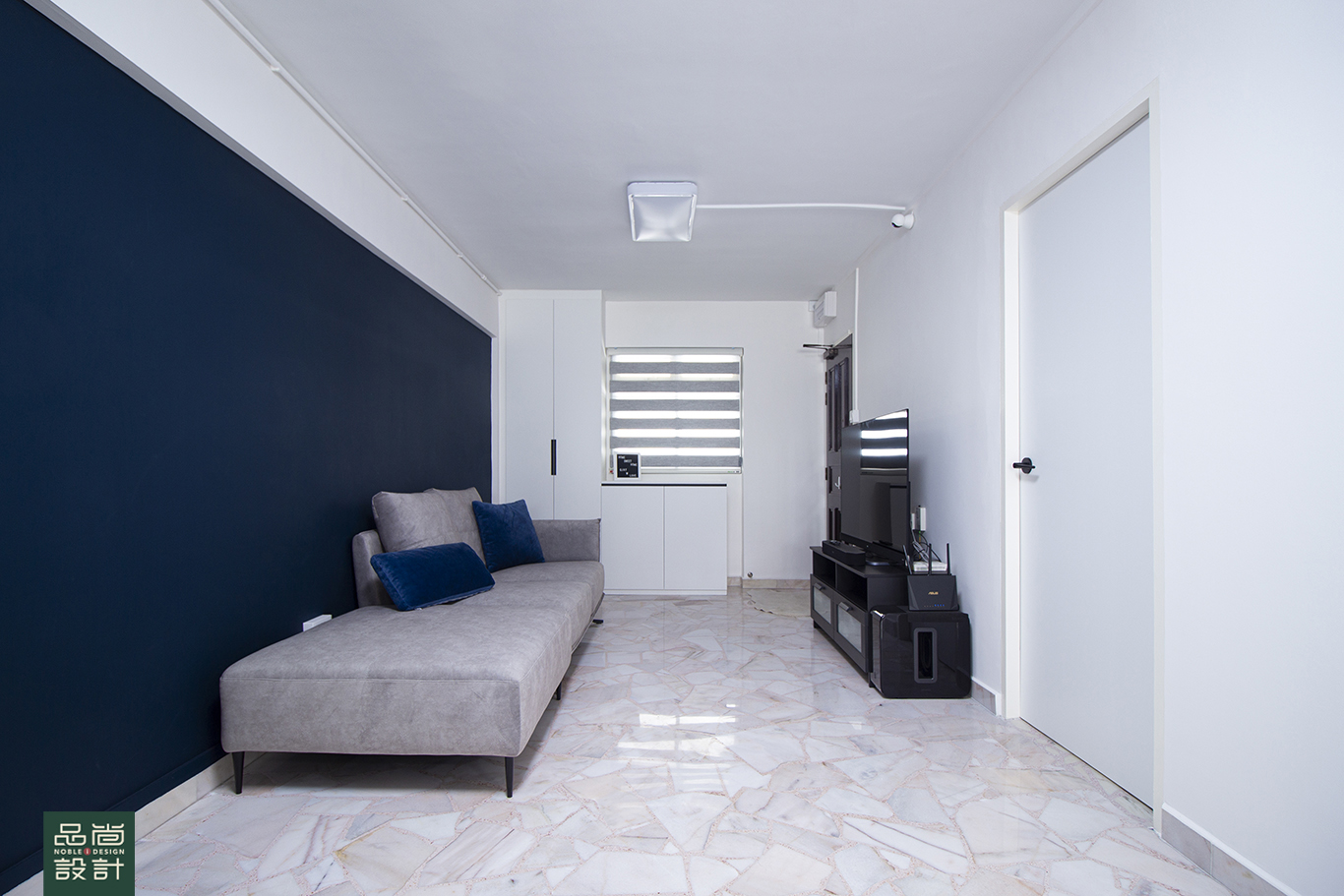 Modern Design - Living Room - HDB 3 Room - Design by Noble Interior Design Pte Ltd