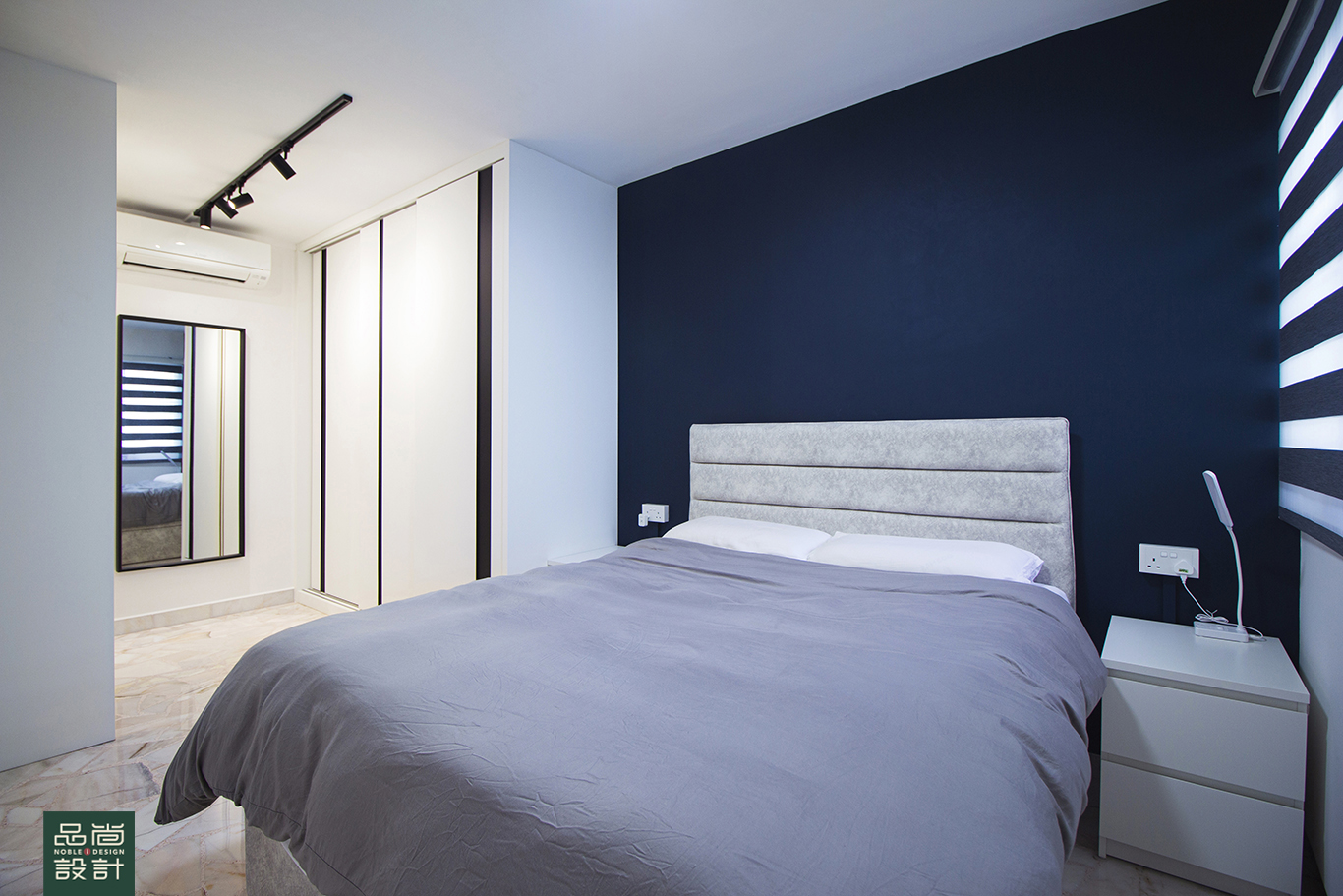 Modern Design - Bedroom - HDB 3 Room - Design by Noble Interior Design Pte Ltd
