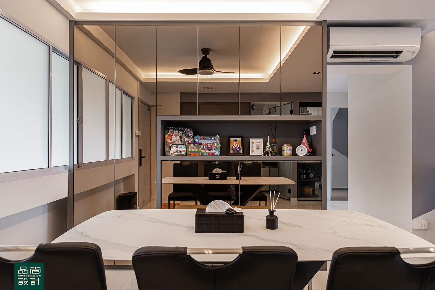 Modern Design - Dining Room - HDB 5 Room - Design by Noble Interior Design Pte Ltd