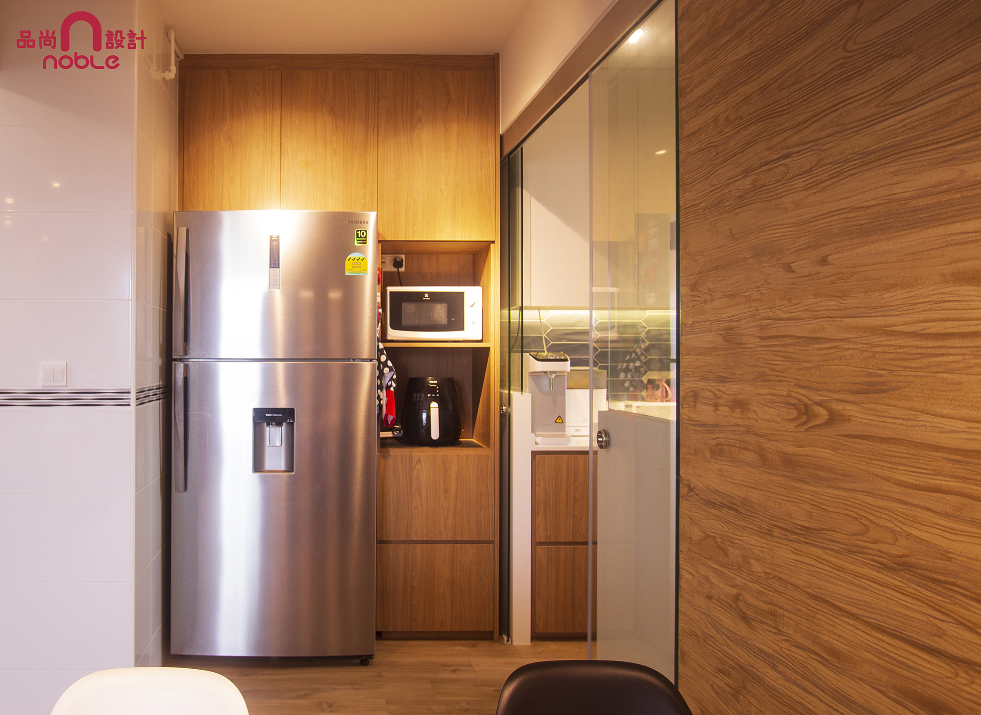 Scandinavian Design - Kitchen - HDB 5 Room - Design by Noble Interior Design Pte Ltd