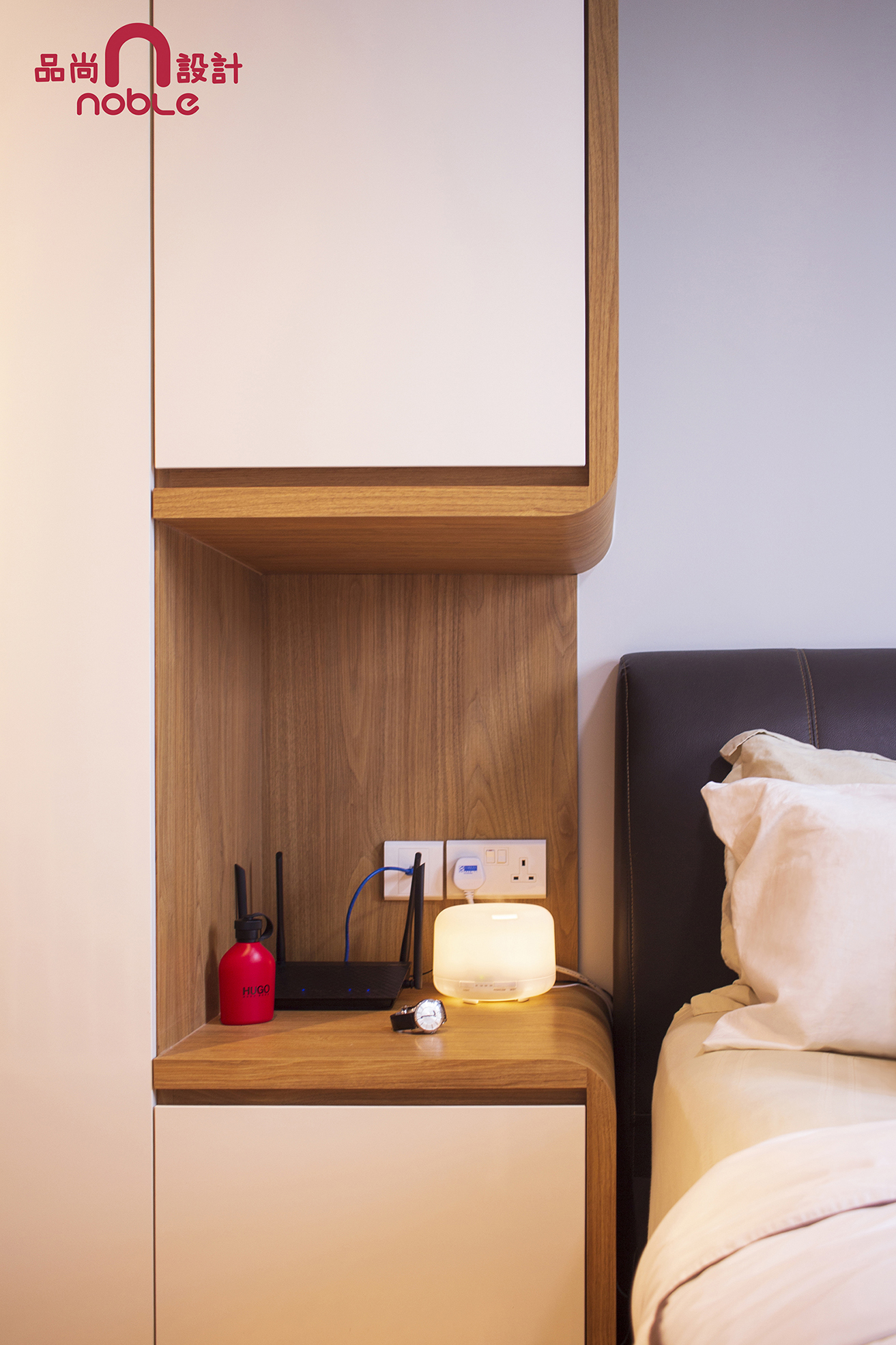 Scandinavian Design - Bedroom - HDB 5 Room - Design by Noble Interior Design Pte Ltd
