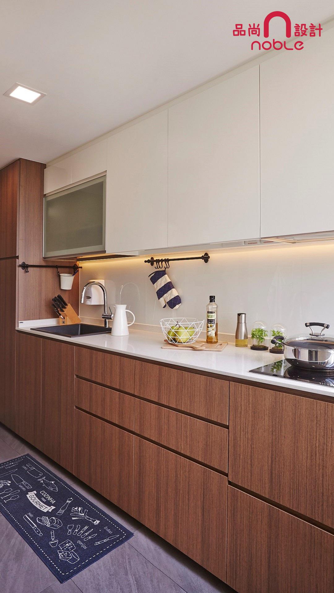 Contemporary, Modern Design - Kitchen - Condominium - Design by Noble Interior Design Pte Ltd
